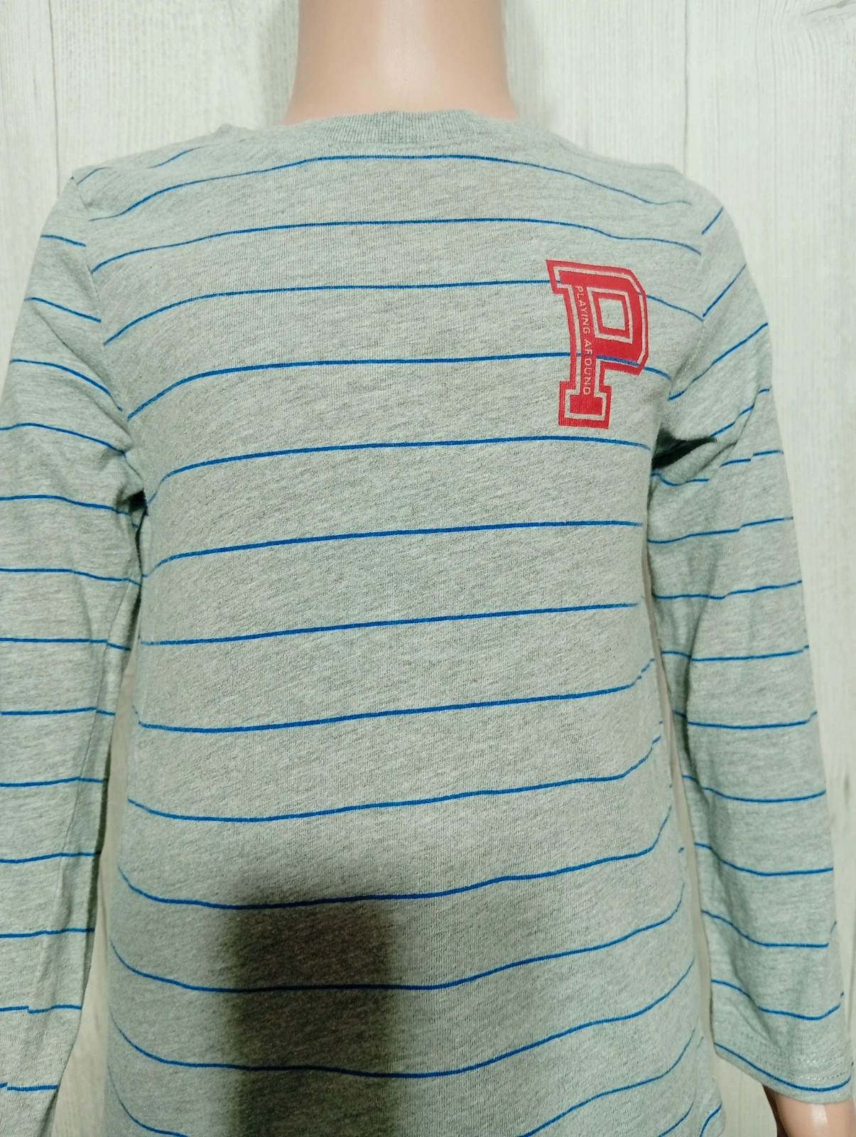 T-shirt manche longue garcon- taille 4 ans ( 98/107 cm) - kiabi - couleur gris – Kiabi – taille 4 ans / 104 cm 2