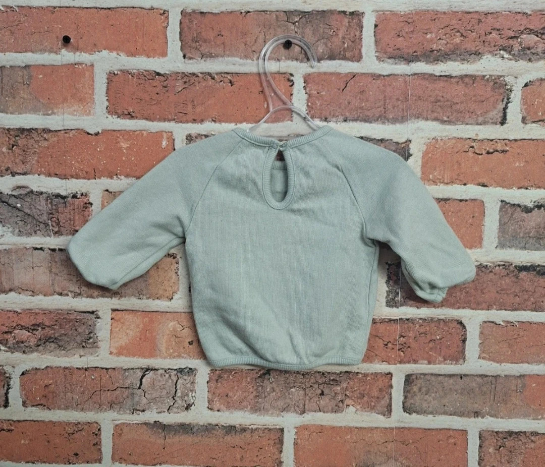 Pull fille - Taille 1 mois - Disney - couleur menthe – Disney – taille 1-3 mois / 56 cm 5