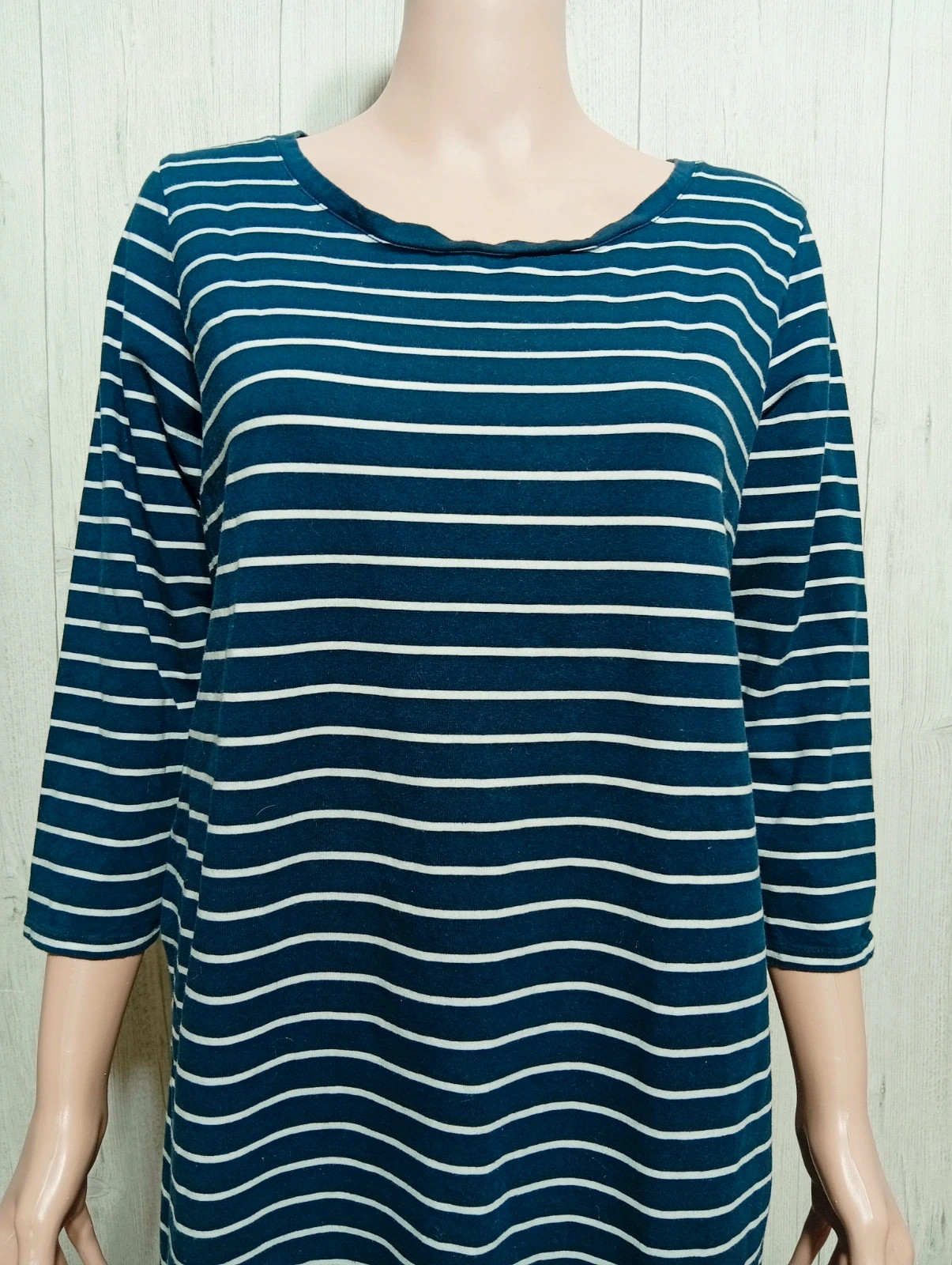 Robe femme - Taille XL/42 - Kiabi - couleur marine et blanc – Kiabi – taille XL / 42 / 14 2