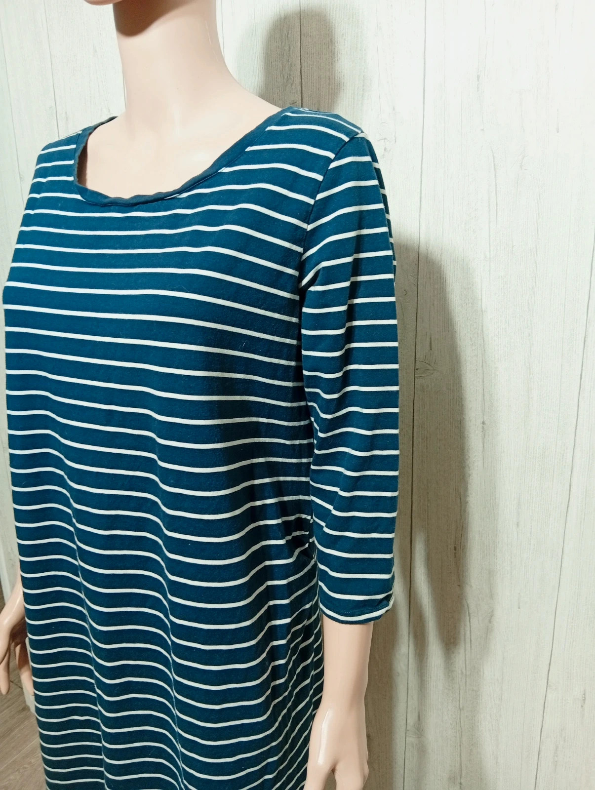 Robe femme - Taille XL/42 - Kiabi - couleur marine et blanc – Kiabi – taille XL / 42 / 14 5
