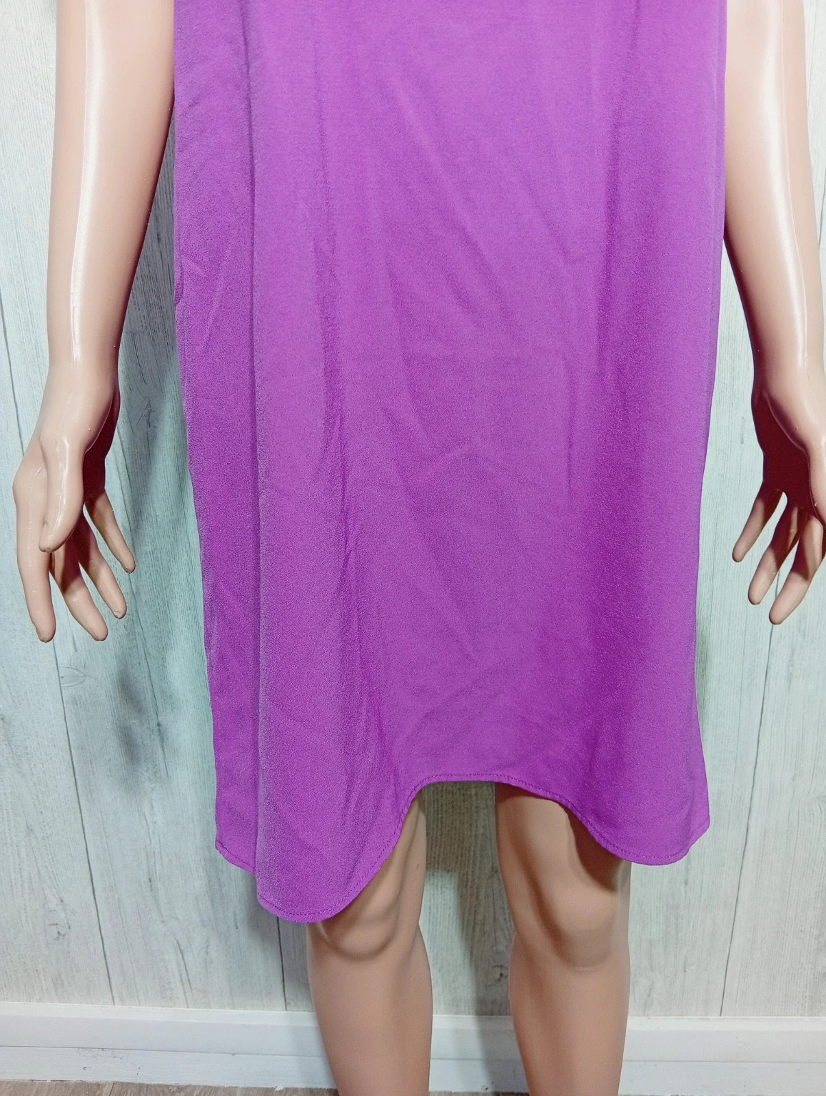 Robe femme - Taille XL/42 - La Halle- couleur violet – La Halle – taille XL / 42 / 14 3