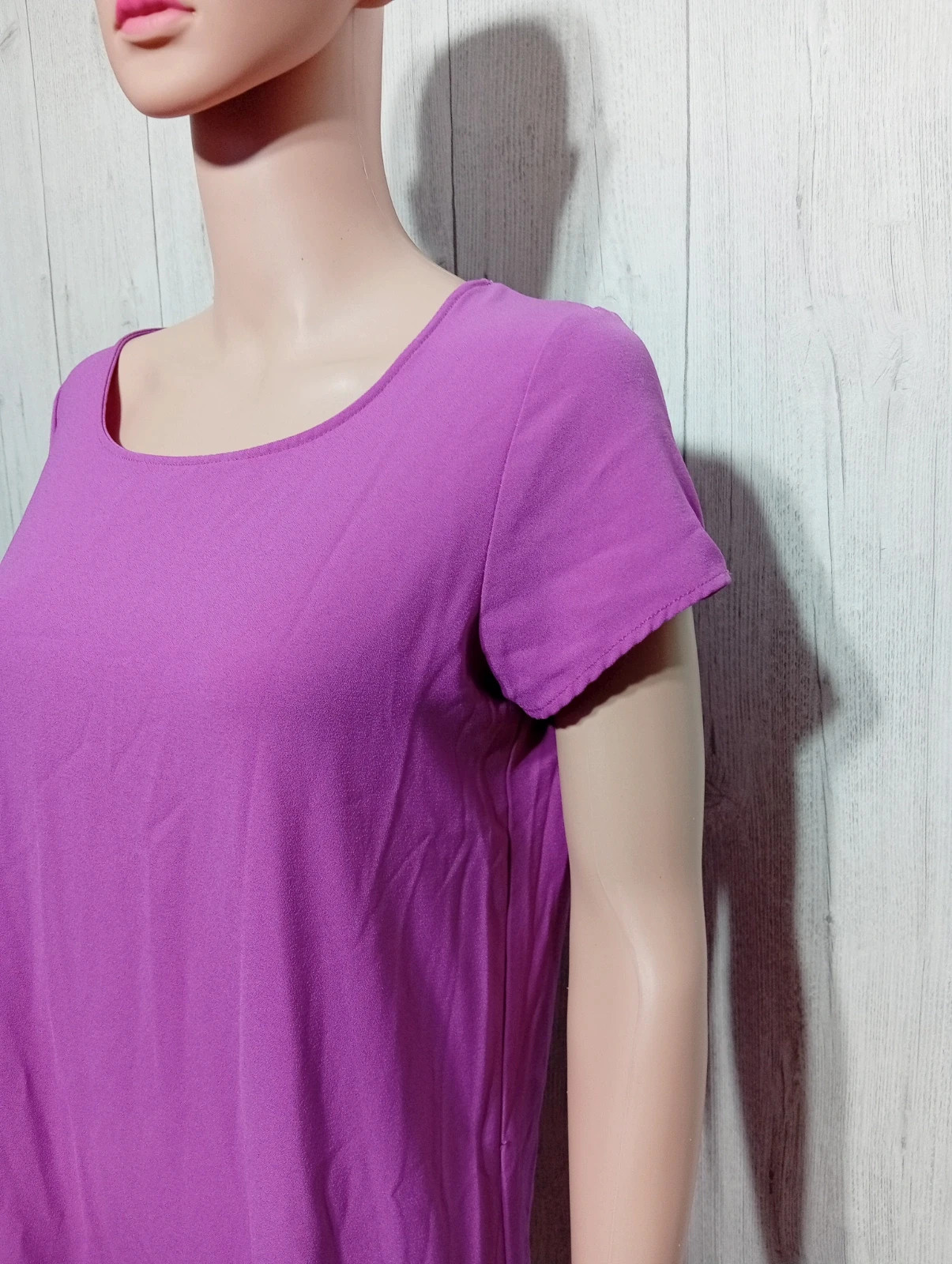 Robe femme - Taille XL/42 - La Halle- couleur violet – La Halle – taille XL / 42 / 14 5