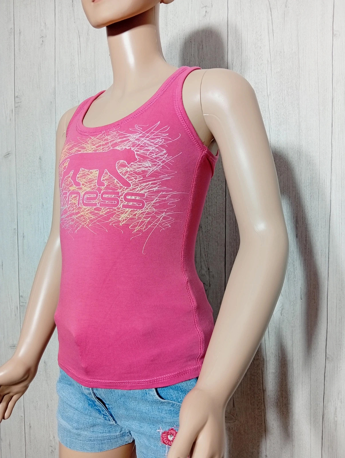 Débardeur fille - Taille 8 ans - Airness - couleur fushia – Airness – taille 8 ans / 128 cm 5