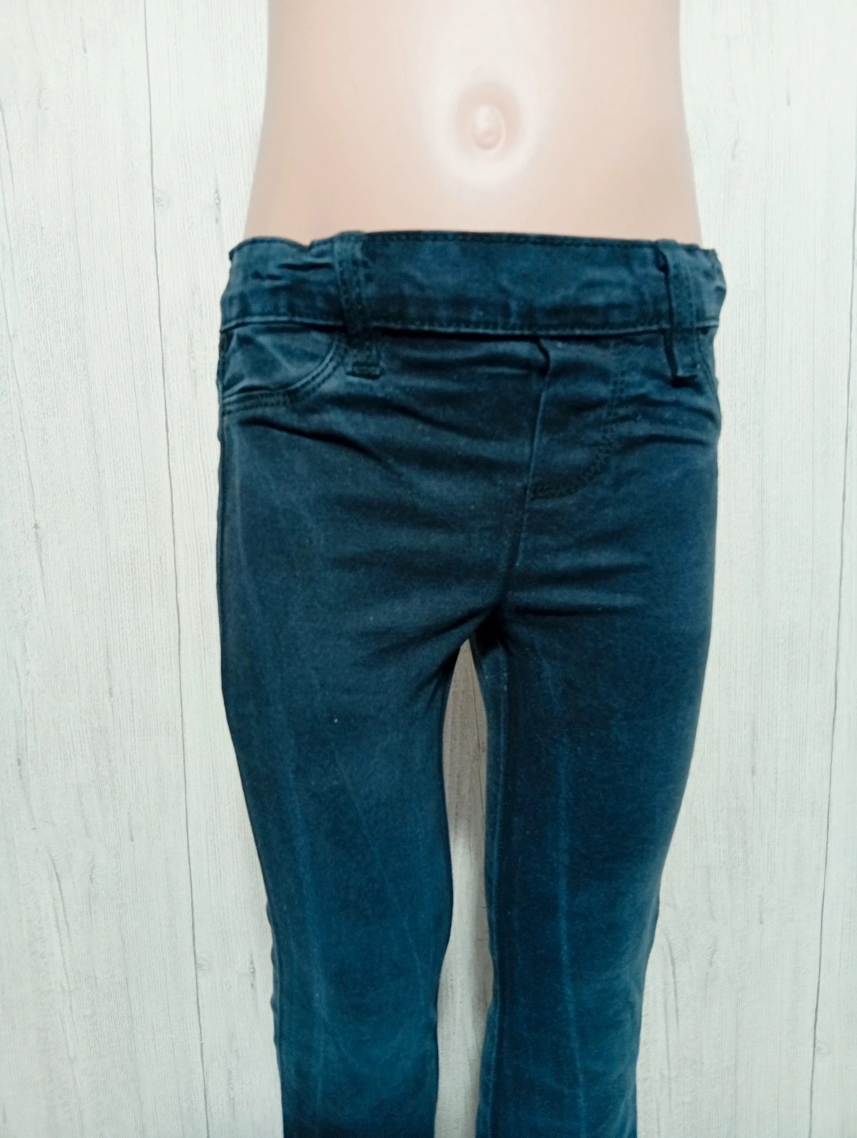 Jeans fille - Taille 3 ans ( 98 cm) - La Halle - couleur noir – La Halle – taille 3 ans / 98 cm 2