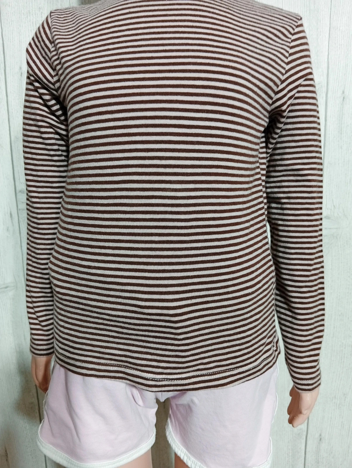 Pull à col roule fille - Taille 7/8 ans ( 122/128 cm) - Zeeman - couleur marron rose – Zeeman – taille 7 ans / 122 cm 3