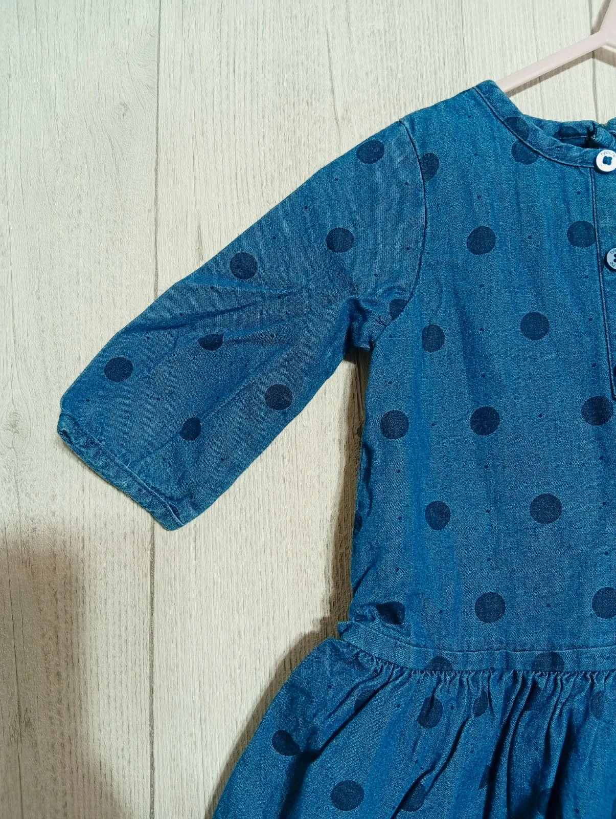 Robe fille - Taille 6 mois-Brioche - couleur marine – Brioche – taille 3-6 mois / 62 cm 4