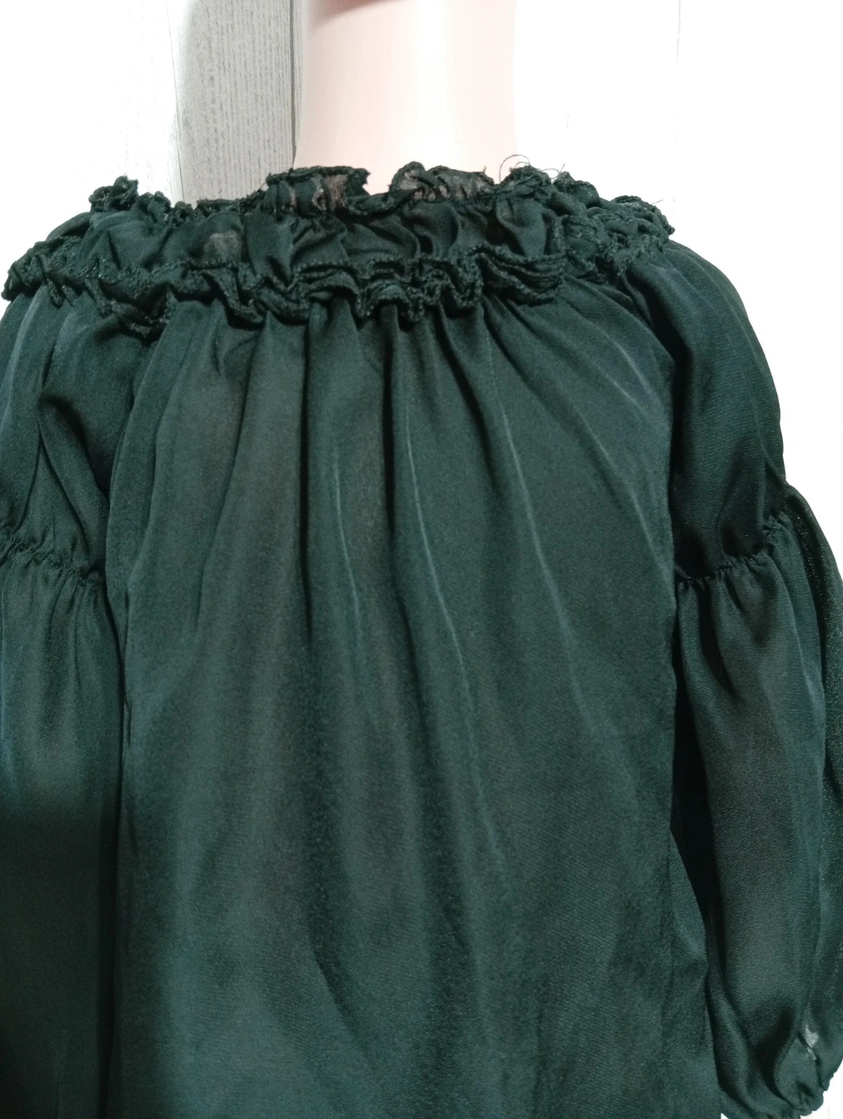 Blouse fille - Taille 7 ans (120 cm) - Rorychen - couleur noir – Rorychen – taille 7 ans / 122 cm 2
