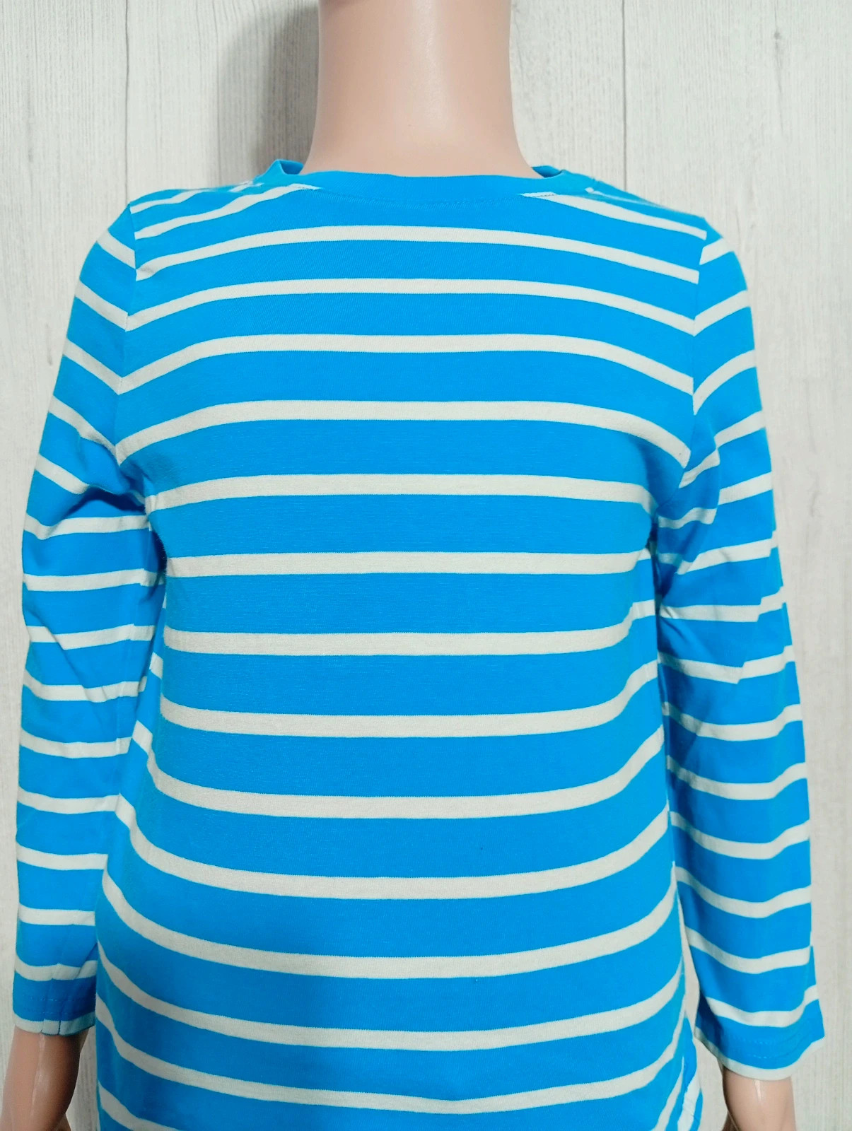 T-shirt manche longue garcon Taille 4ans ( 98/107 cm) - kiabi - bleu et blanc – Kiabi – taille 4 ans / 104 cm 2