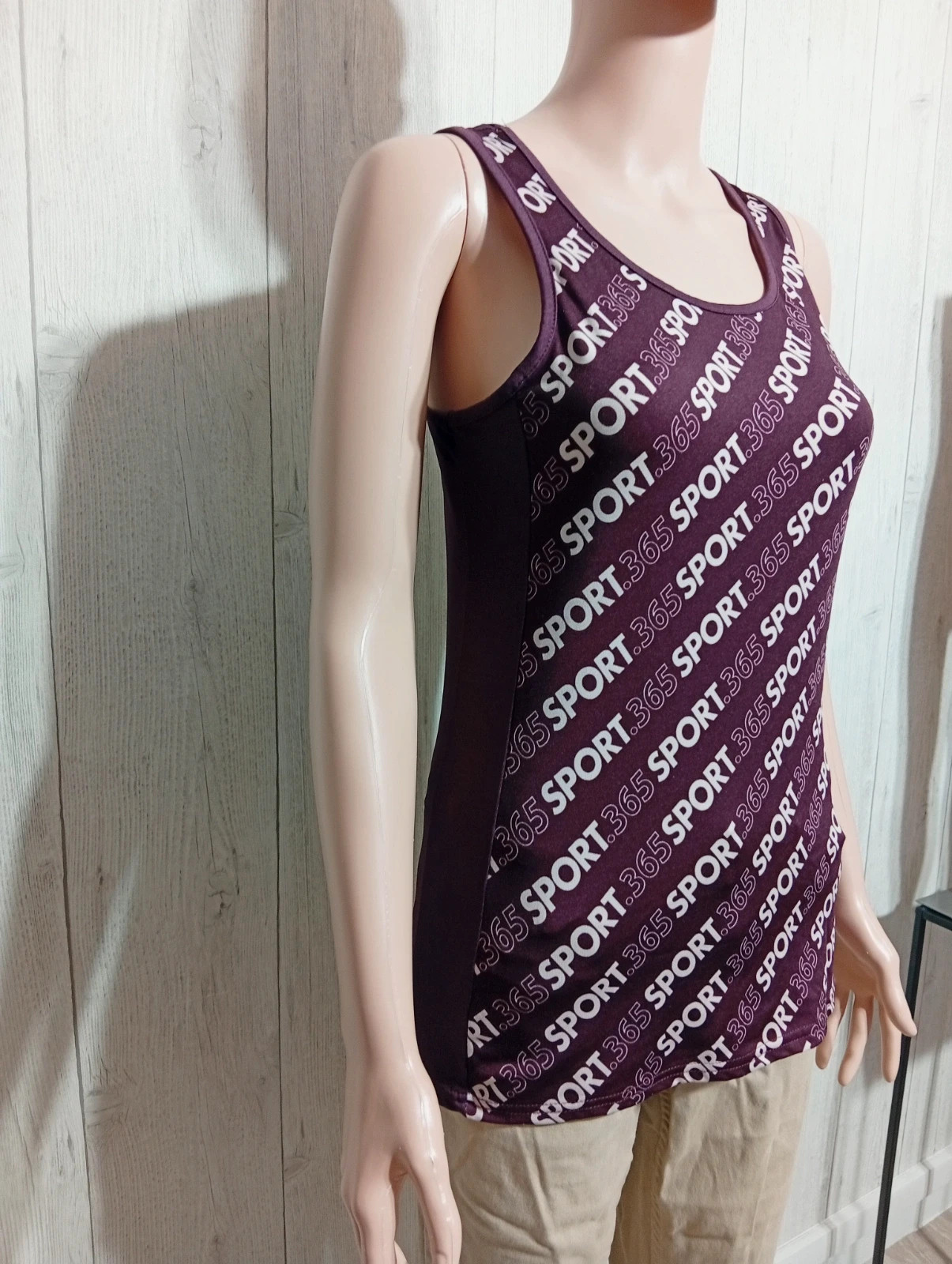 Débardeur de sport femme - Taille M/38 - Zeeman - couleur violet – Zeeman – taille M / 38 / 10 4