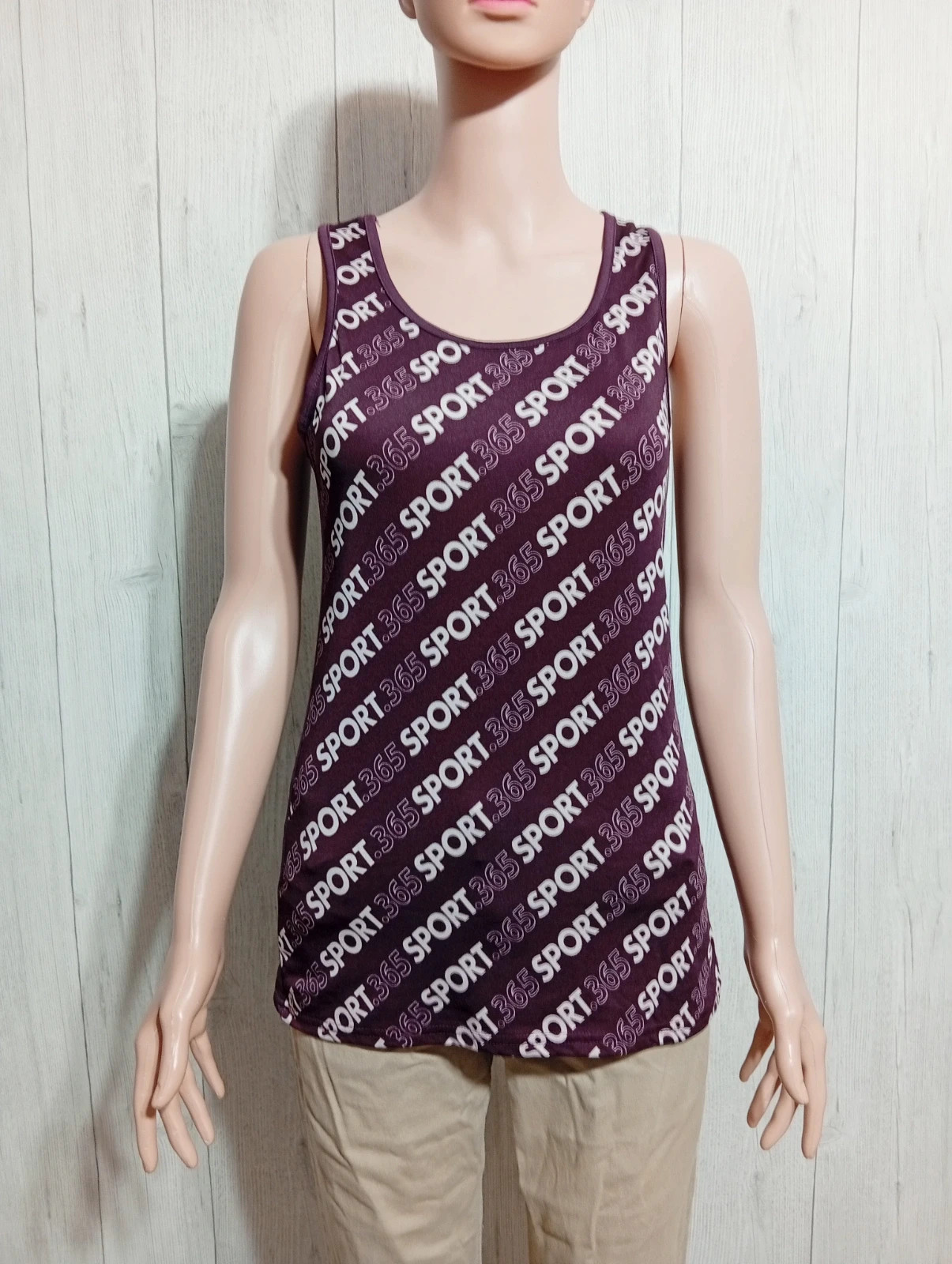 Débardeur de sport femme - Taille M/38 - Zeeman - couleur violet