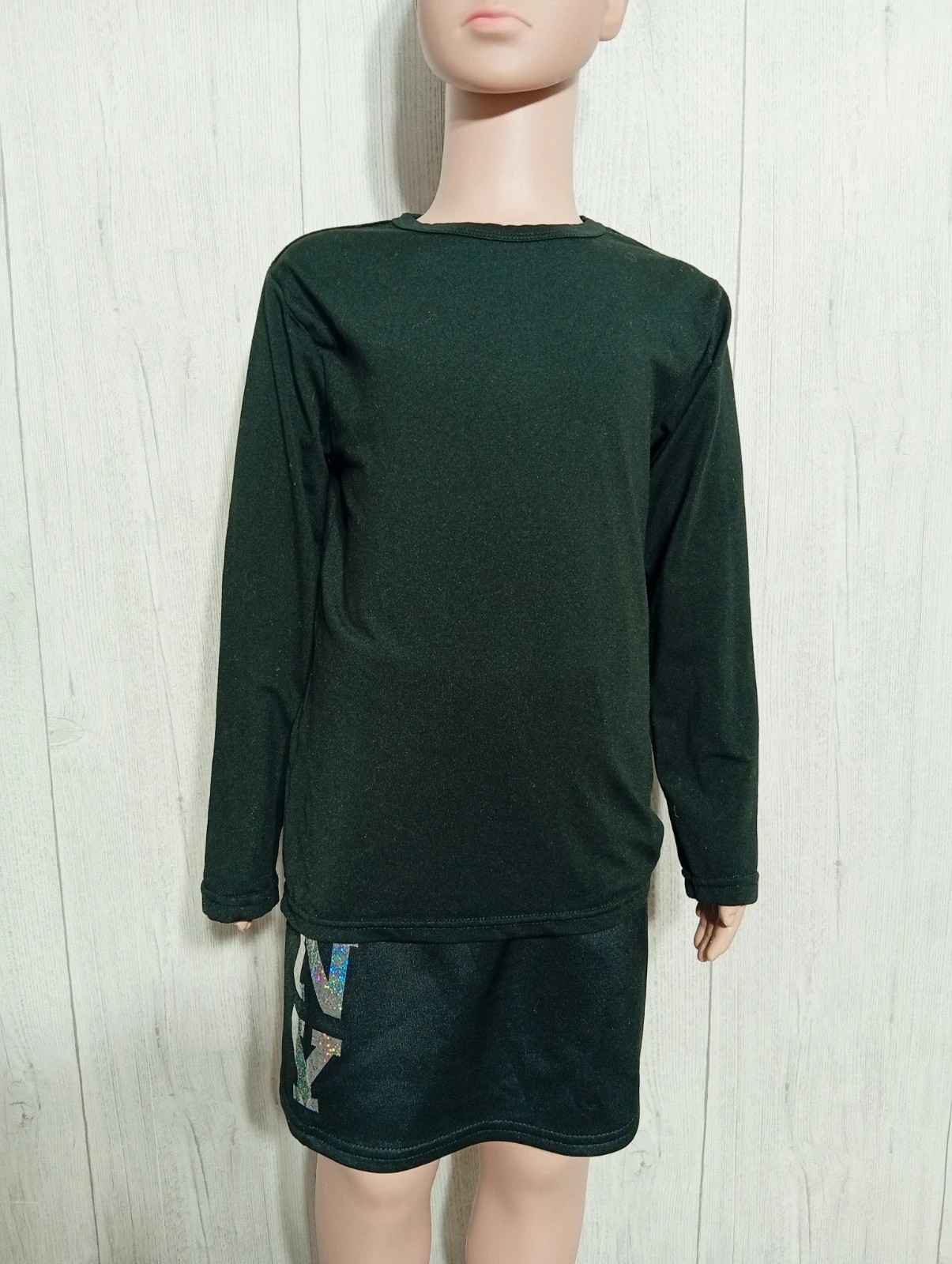 T-shirt manche longue fille - Taille 6 ans - Zeeman- couleur noir