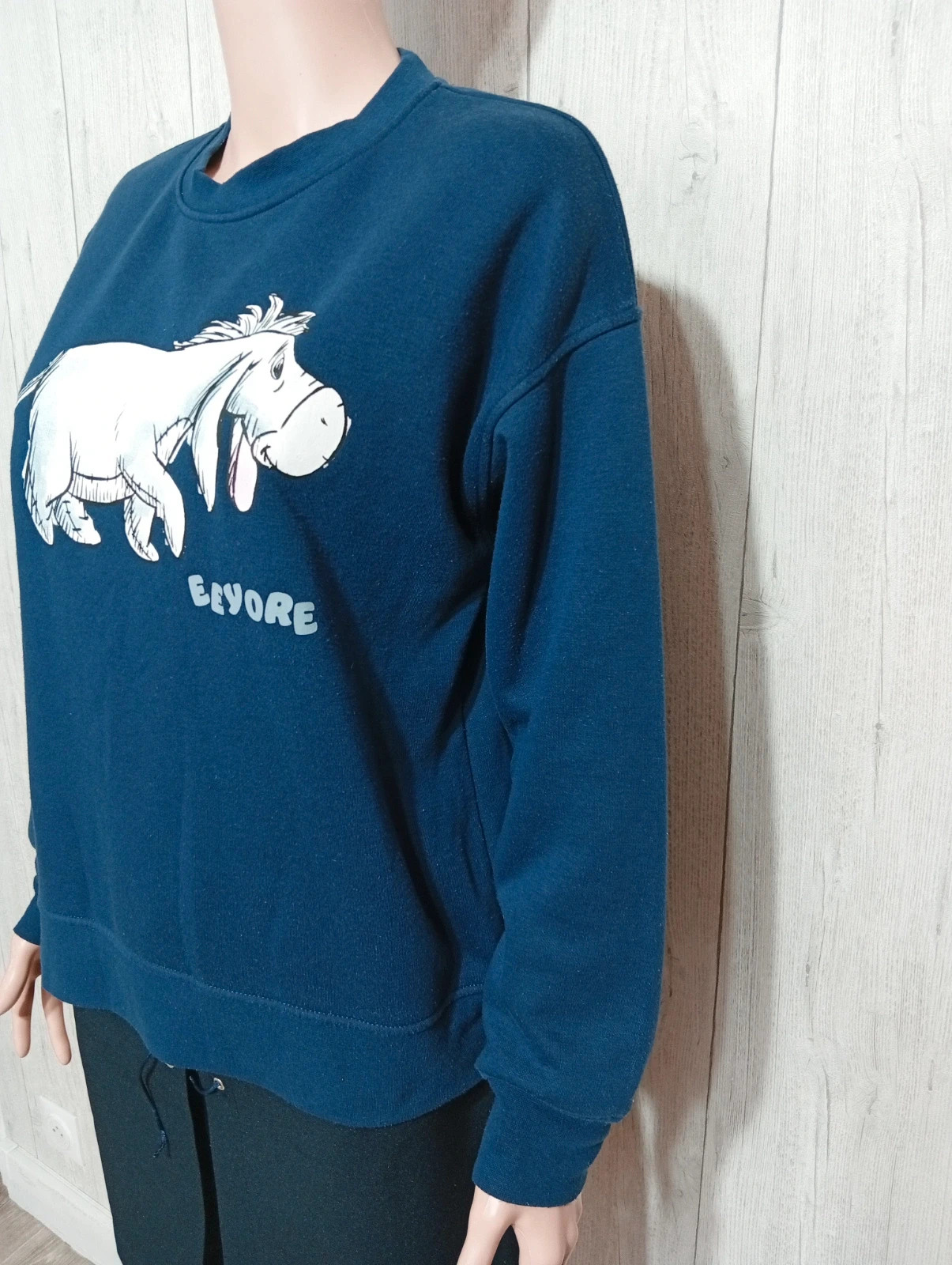 Pull femme - Taille XS/34-36 - disney - couleur marine et blanc – Disney – taille XS / 34 / 6 5