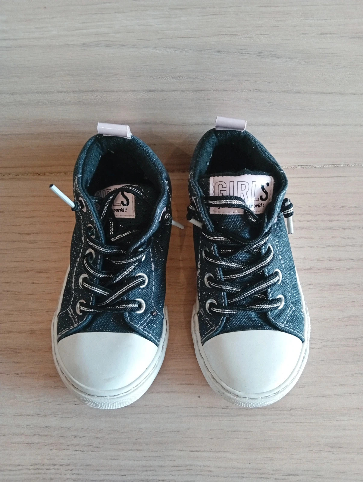 Chaussures fille - taille 25 - gemo - couleur marine et blanc – Gémo – taille 25 4