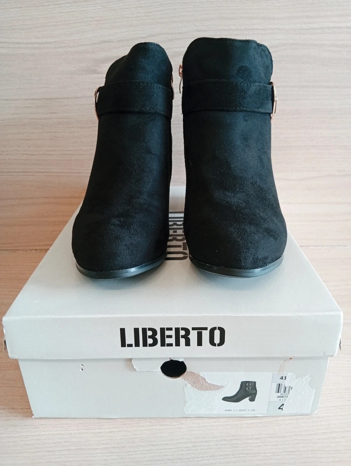 Bottines femme - Taille 39 - couleur noir – taille 39 4