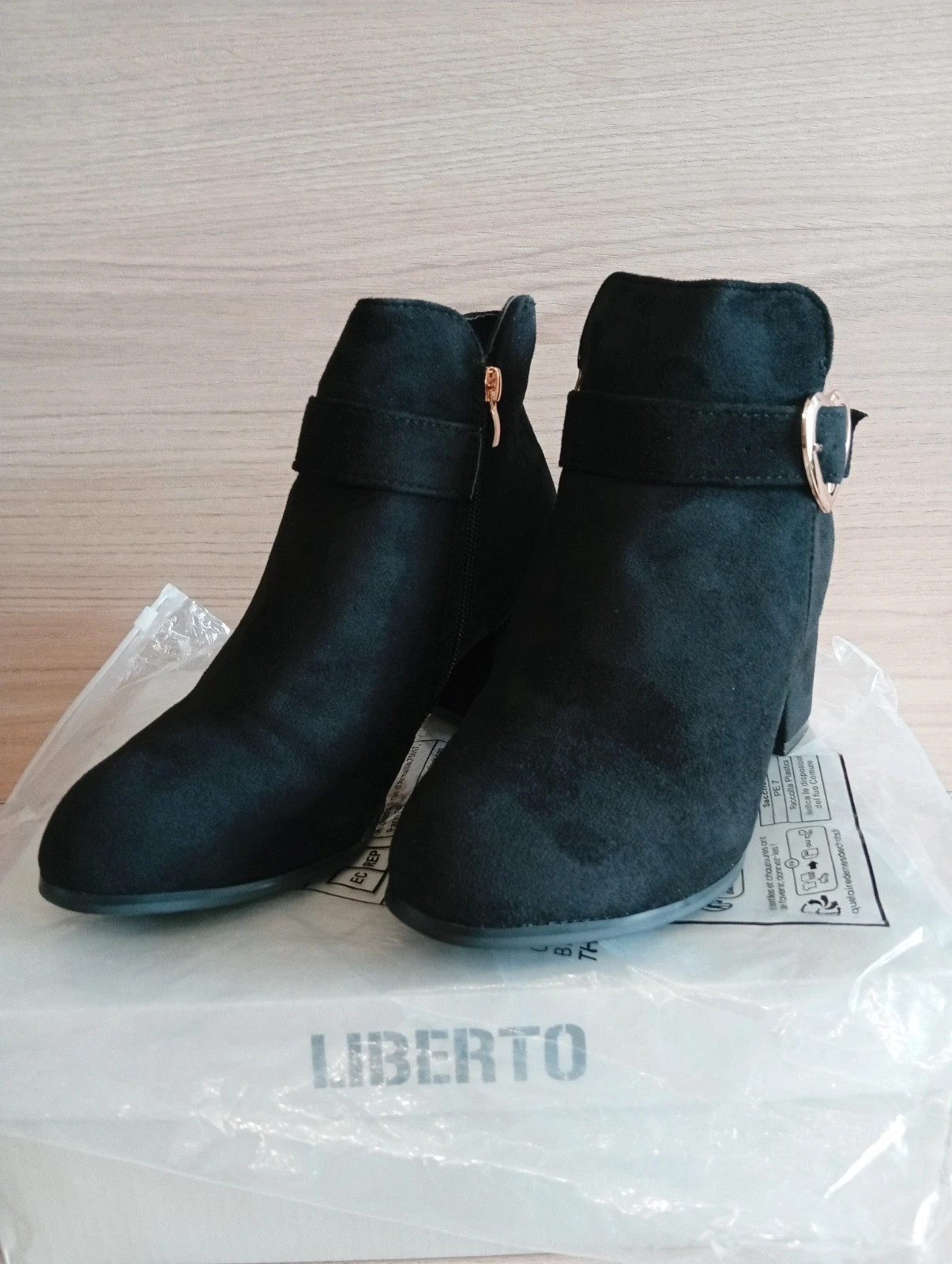Bottines femme - Taille 39 - couleur noir – taille 39 2