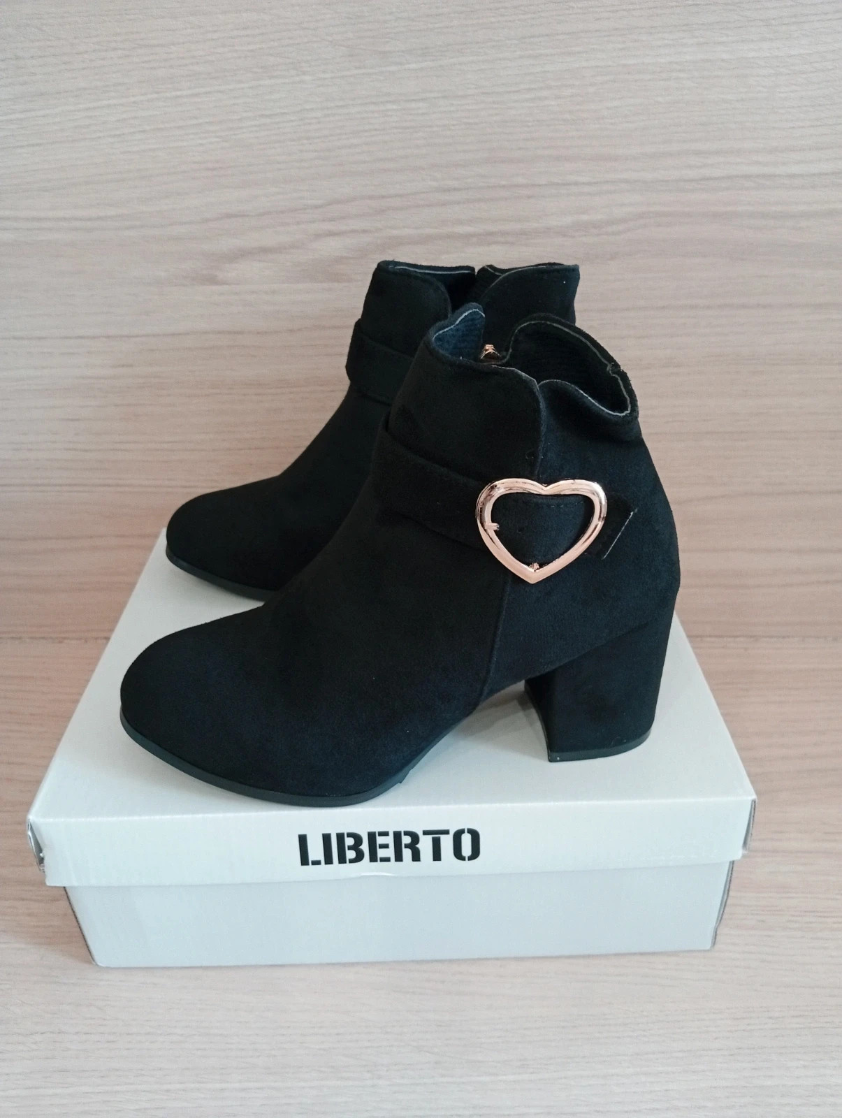 Bottines femme - Taille 39 - couleur noir – taille 39 3