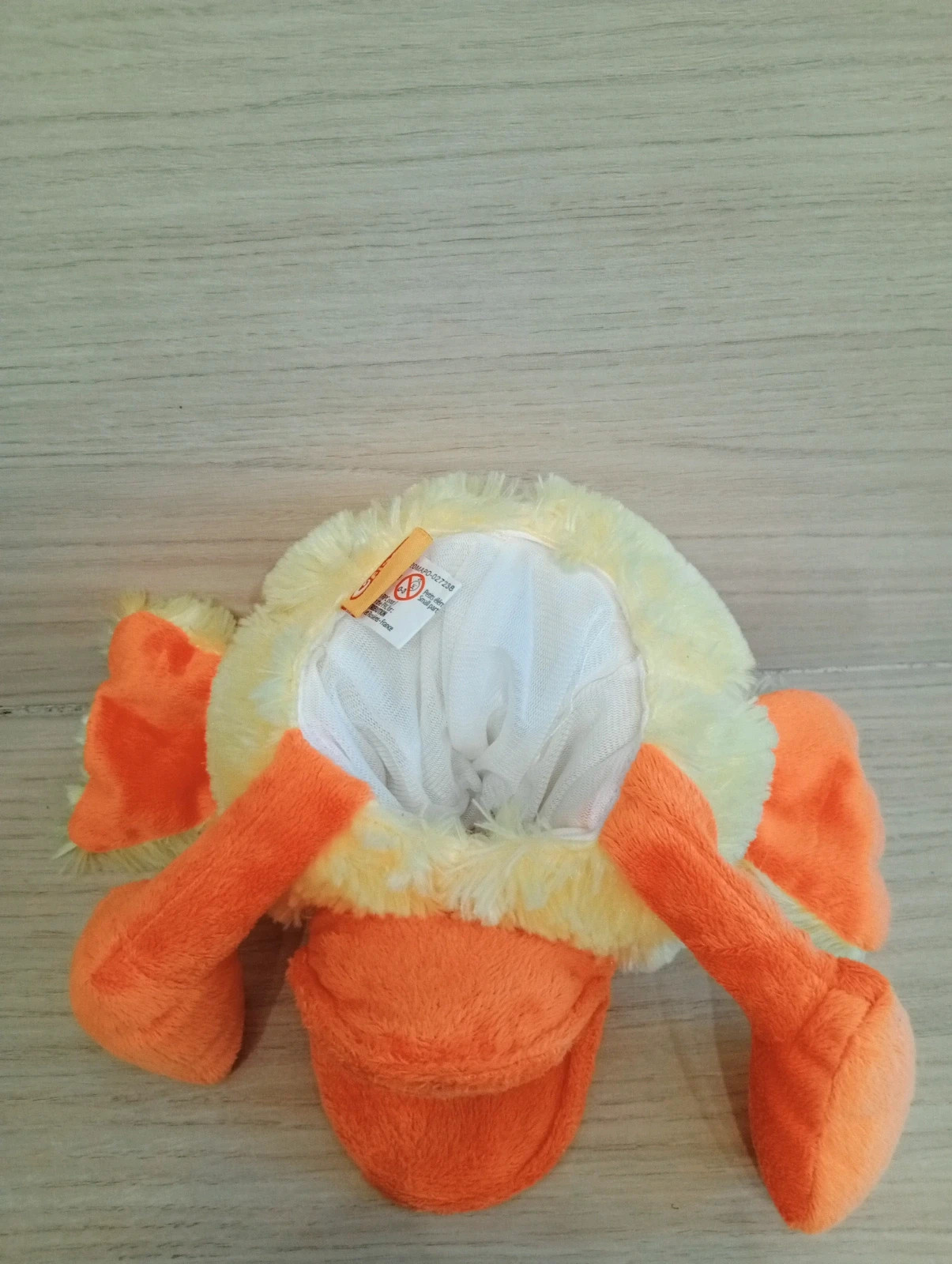Peluche marionnette- taille 3+ - Fizzy - couleur haune et orange – Fizzy – taille Taille unique 4