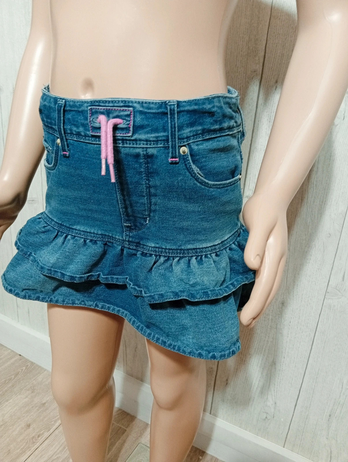 Jupe fille - taille 6 ans ( 116cm) - H&M - couleur bleu – H&M – taille 6 ans / 116 cm 3
