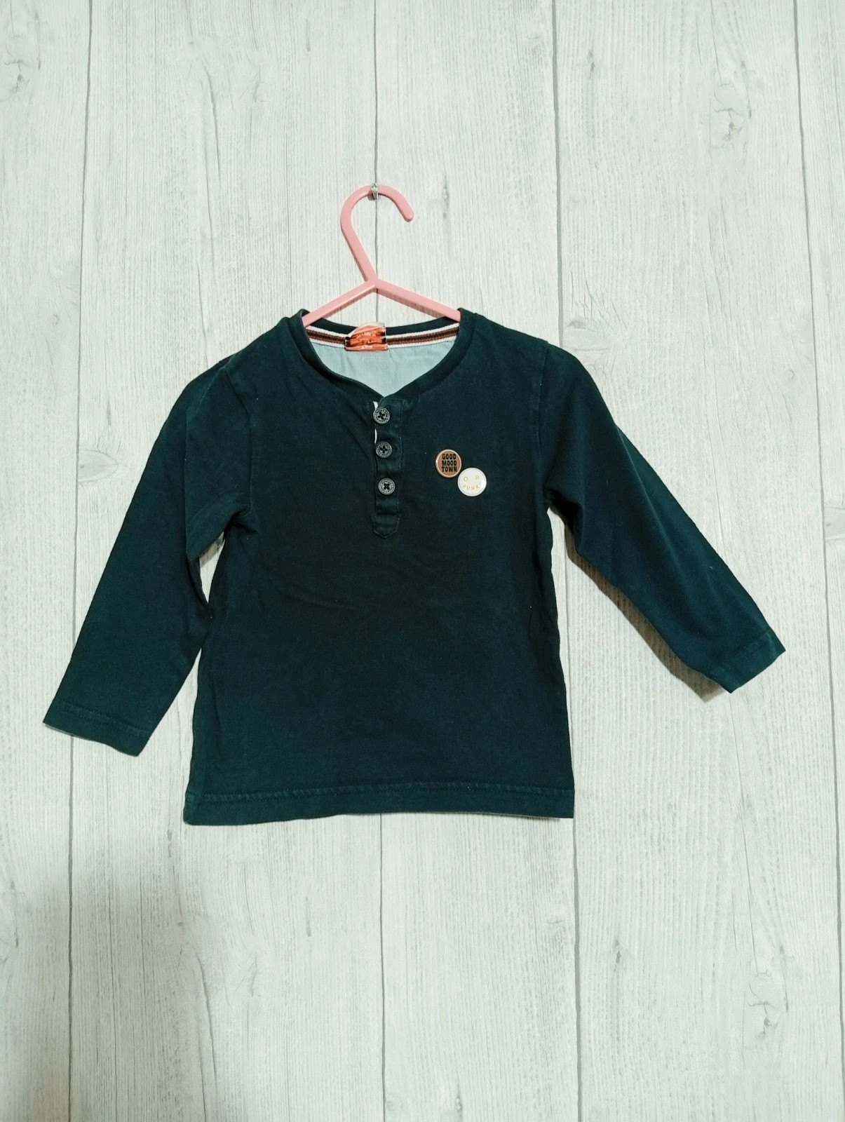 T shirt manche longue garcon - Taille 2 ans( 86 cm) - tape a loeil - Couleur marine – Tape à l'œil – taille 18-24 mois / 86 cm
