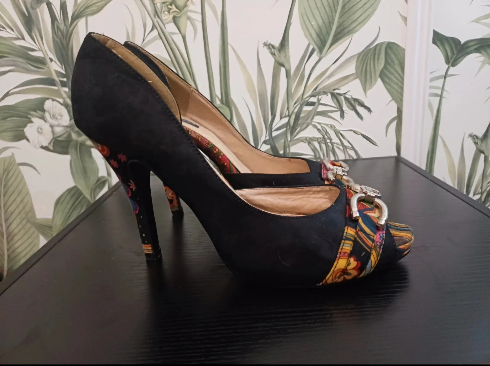 Talon femme - Taille 39 - Sergio Todzi - couleur noir et multicolore – Sergio Todzi – taille 39 3