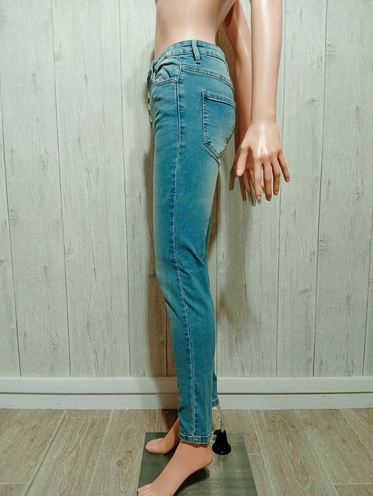 Jeans femme - taille S/36- cache cache - couleur bleu – Cache Cache – taille S / 36 / 8 5