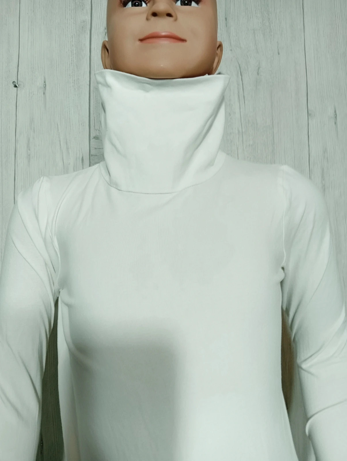 Pull à col roule fille - Taille 10 ans ( 138/143 cm) - kiabi-couleur blanc creme – Kiabi – taille 10 ans / 140 cm 2