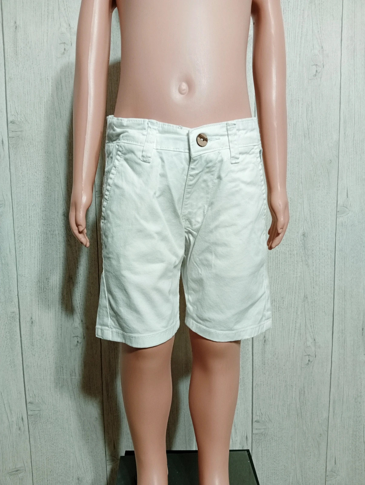 Short garçon- Taille 2 ans - lanidor kids - couleur blanc