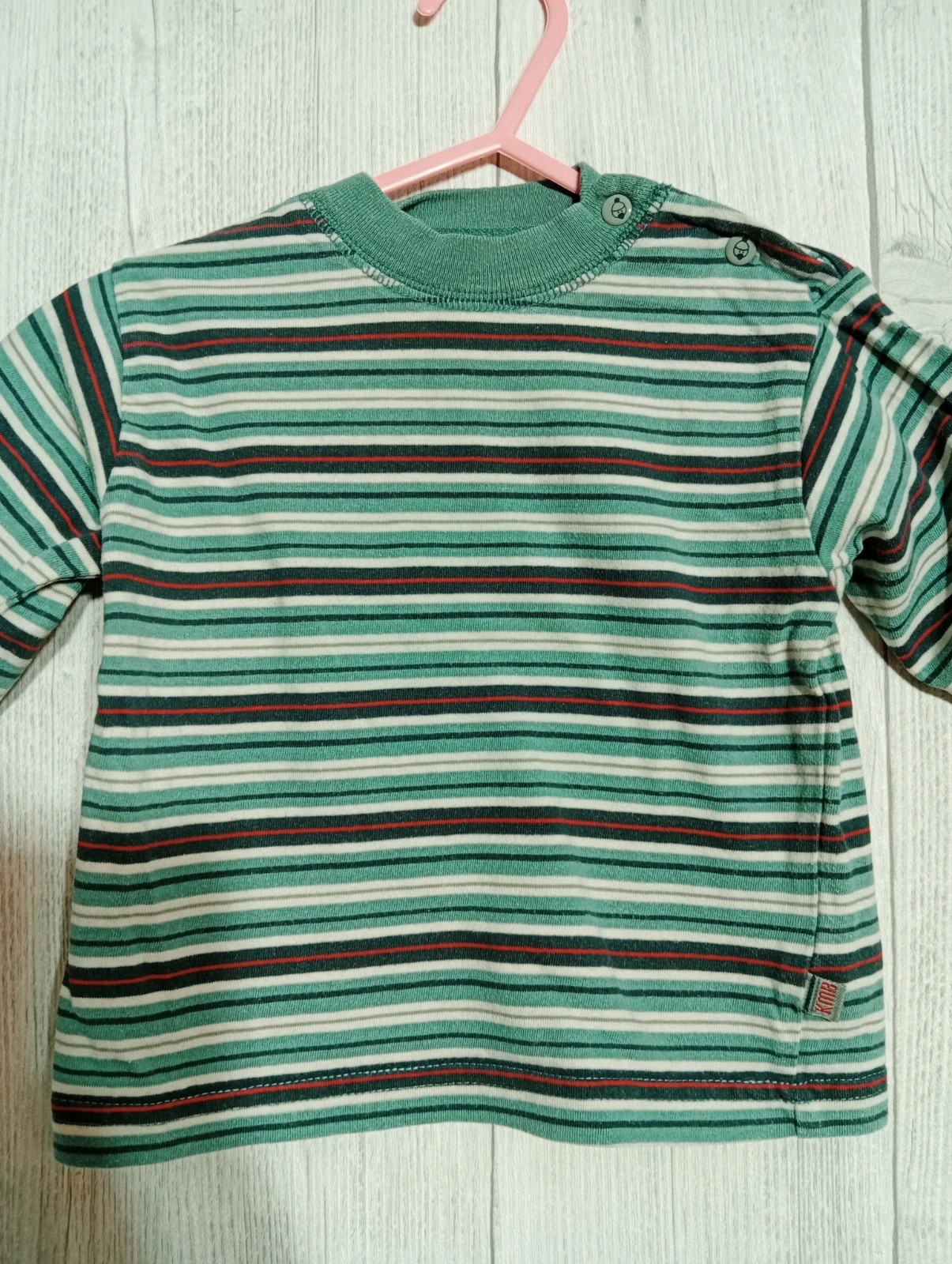 T-shirt garcon manche longue - Taille 12 mois - KMB- couleur multicolore – kmb – taille 9-12 mois / 74 cm 2