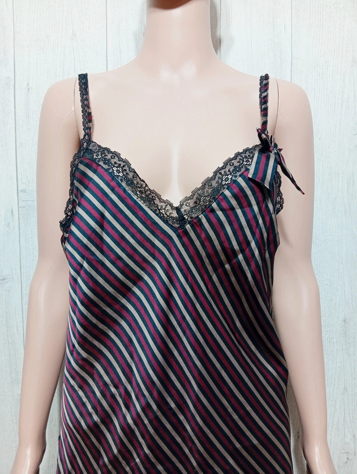 Nuisette femme - Taille XXL/44 - Etam - couleur bordeau et beige – Etam – taille XXL / 44 / 16 2