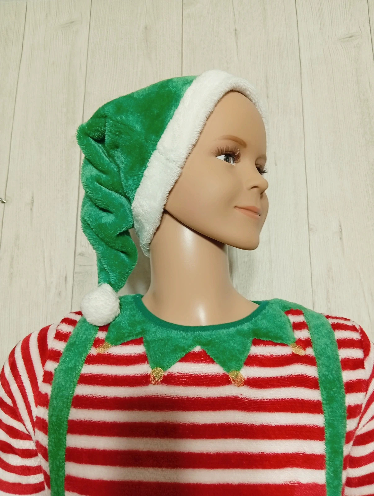 Ensemble 3 pièces fille - Taille 10 ans ( 131/143 cm) - inextenso - couleur vert blanc et rouge – In Extenso – taille 10 ans / 140 cm 2