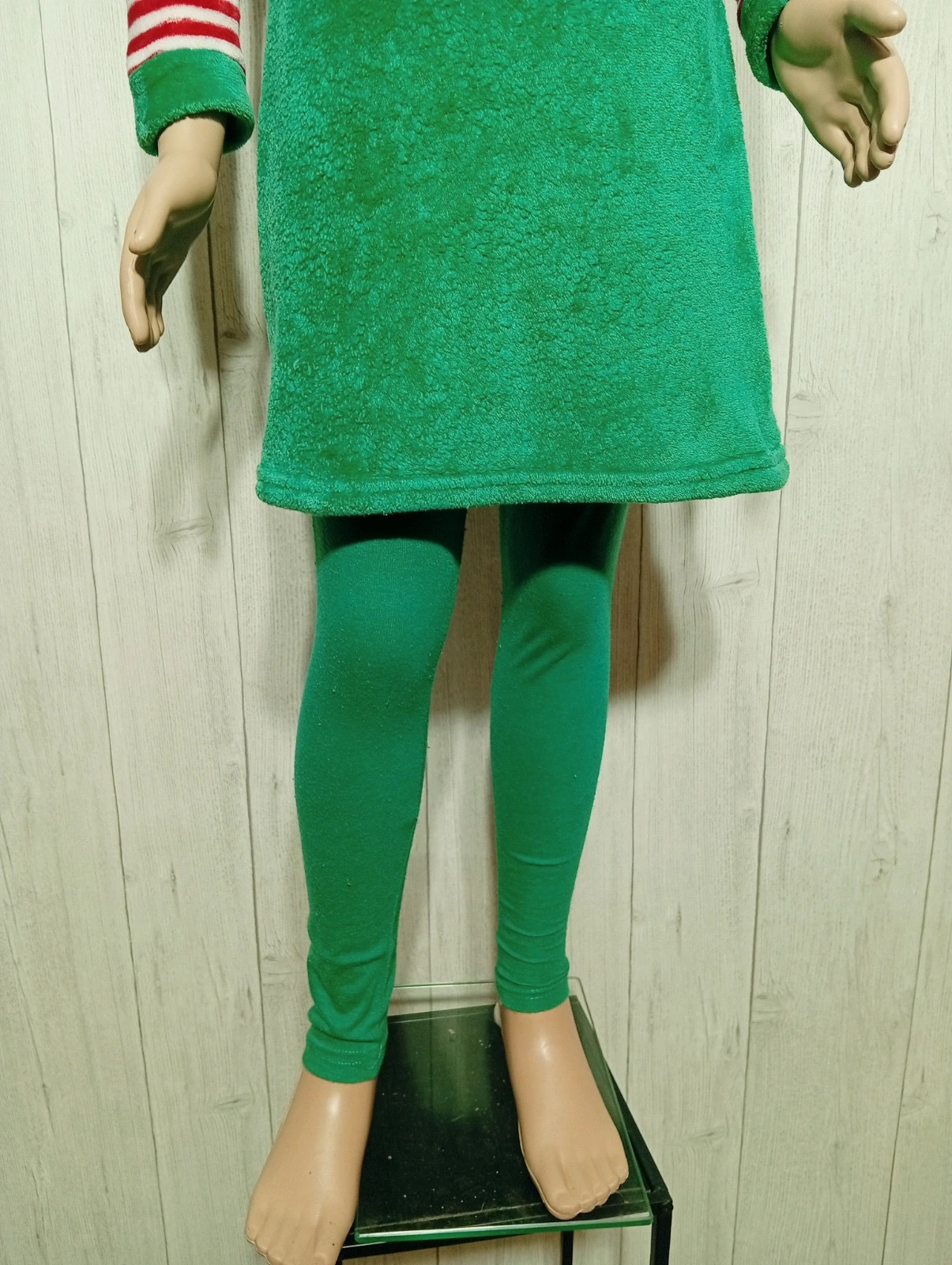 Ensemble 3 pièces fille - Taille 10 ans ( 131/143 cm) - inextenso - couleur vert blanc et rouge – In Extenso – taille 10 ans / 140 cm 4