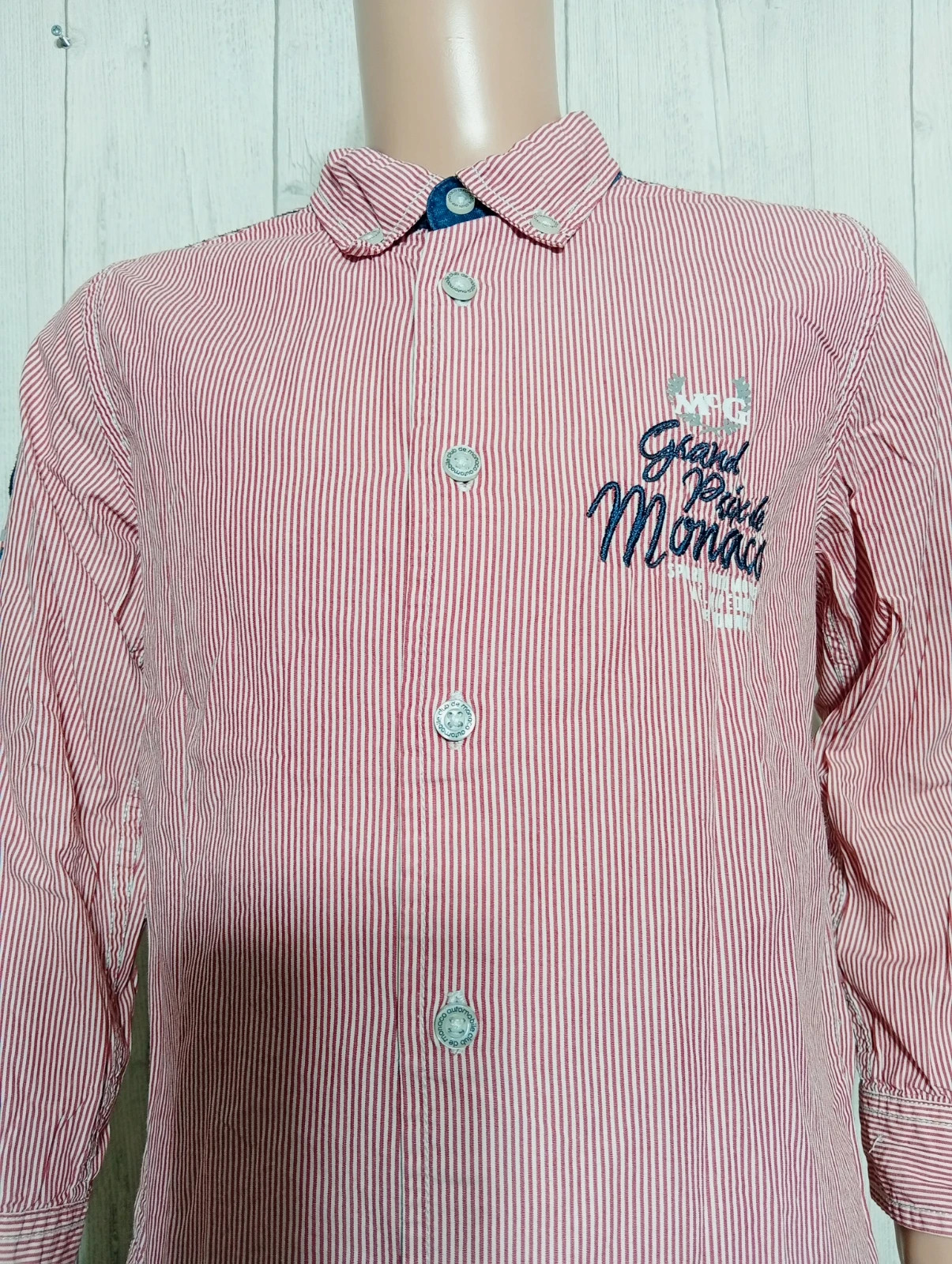 Chemise garcon- Taille 8 ans - mc grégor - couleur rouge et blanc – McGregor – taille 8 ans / 128 cm 2