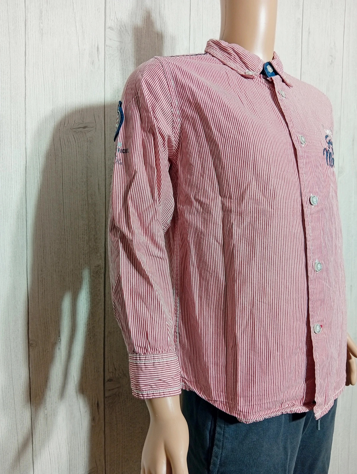 Chemise garcon- Taille 8 ans - mc grégor - couleur rouge et blanc – McGregor – taille 8 ans / 128 cm 4