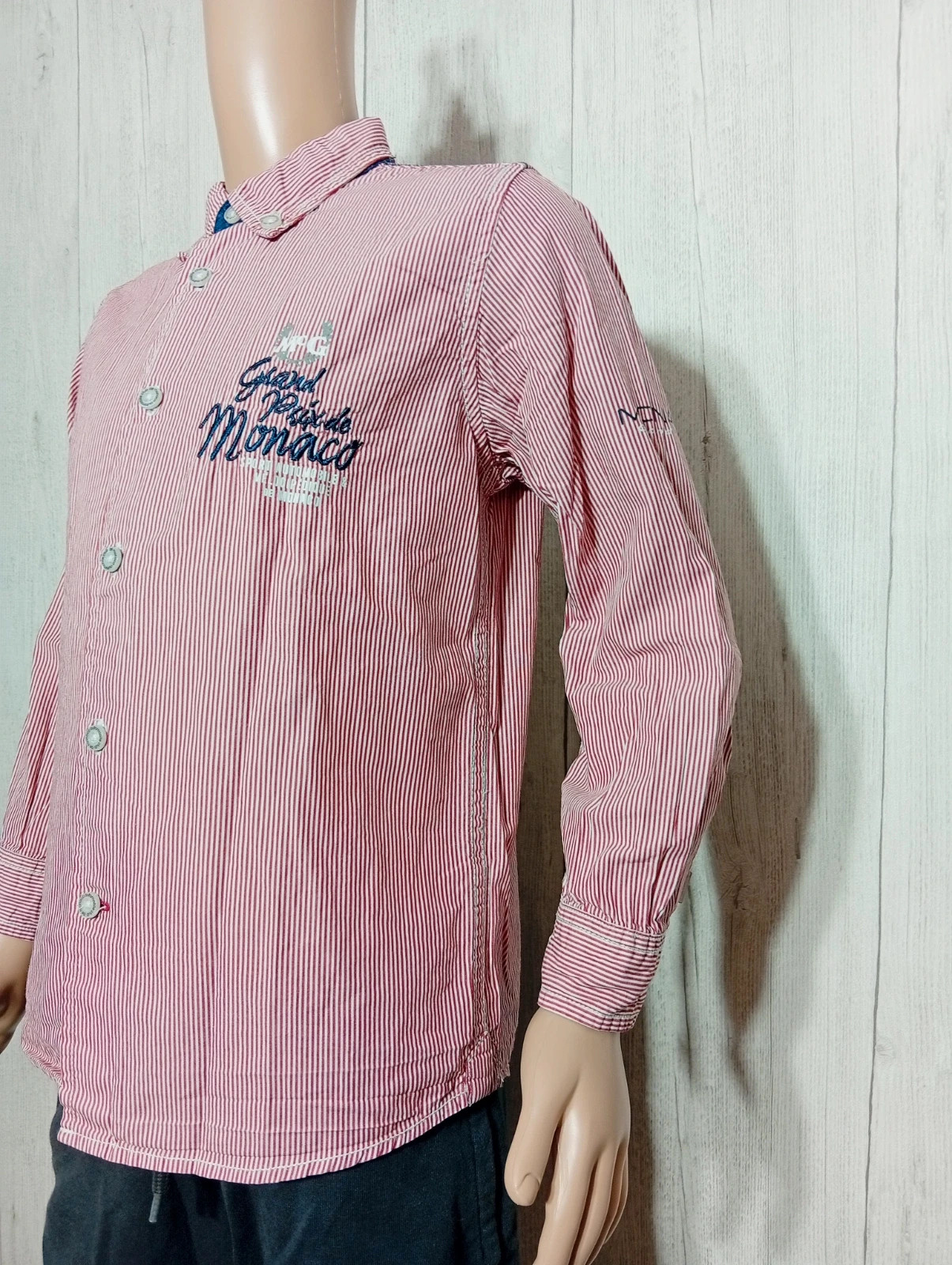 Chemise garcon- Taille 8 ans - mc grégor - couleur rouge et blanc – McGregor – taille 8 ans / 128 cm 5