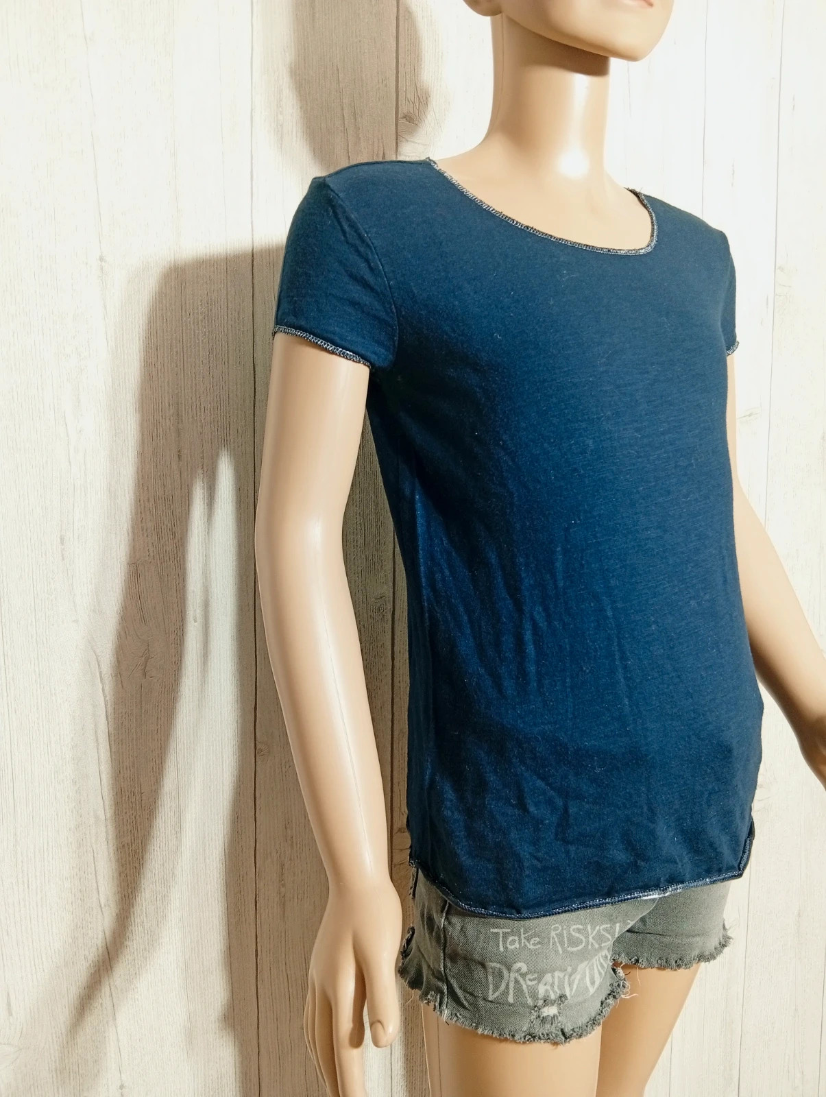 T-shirt manche courte fille - Gapkids - Taille 6/ 7 ans - Couleur marine – Kiabi – taille 6 ans / 116 cm 4