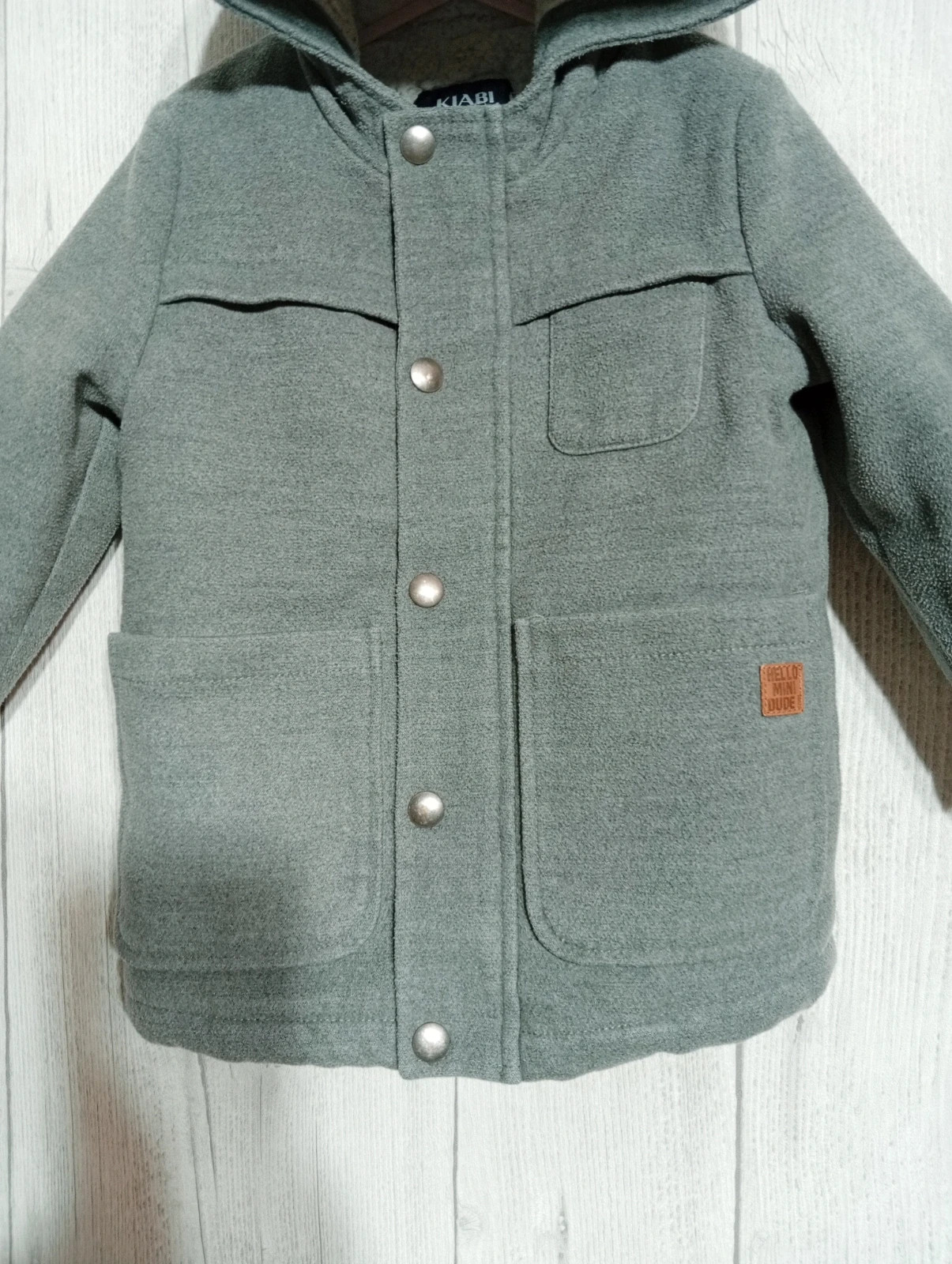 Manteau garcon - Taille 2 ans ( 83/89cm) - kiabi - couleur gris – Kiabi – taille 24-36 mois / 92 cm 3