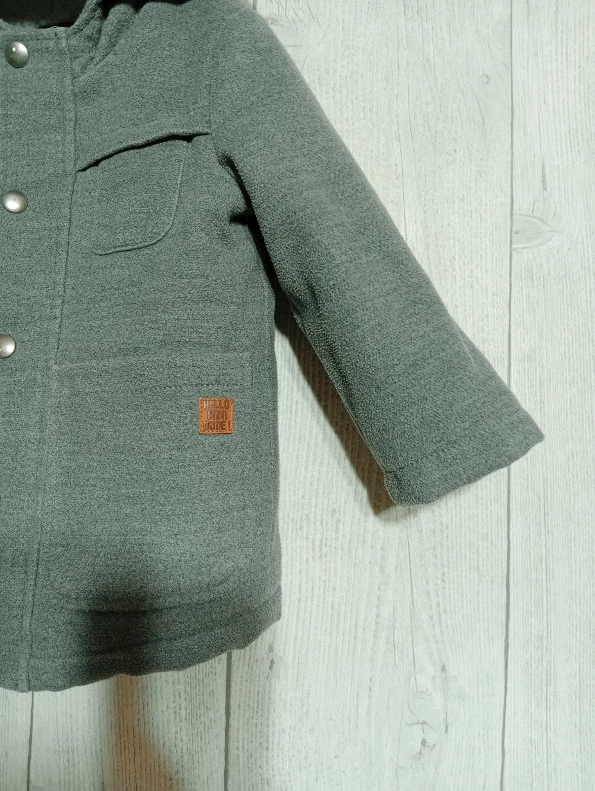Manteau garcon - Taille 2 ans ( 83/89cm) - kiabi - couleur gris – Kiabi – taille 24-36 mois / 92 cm 5