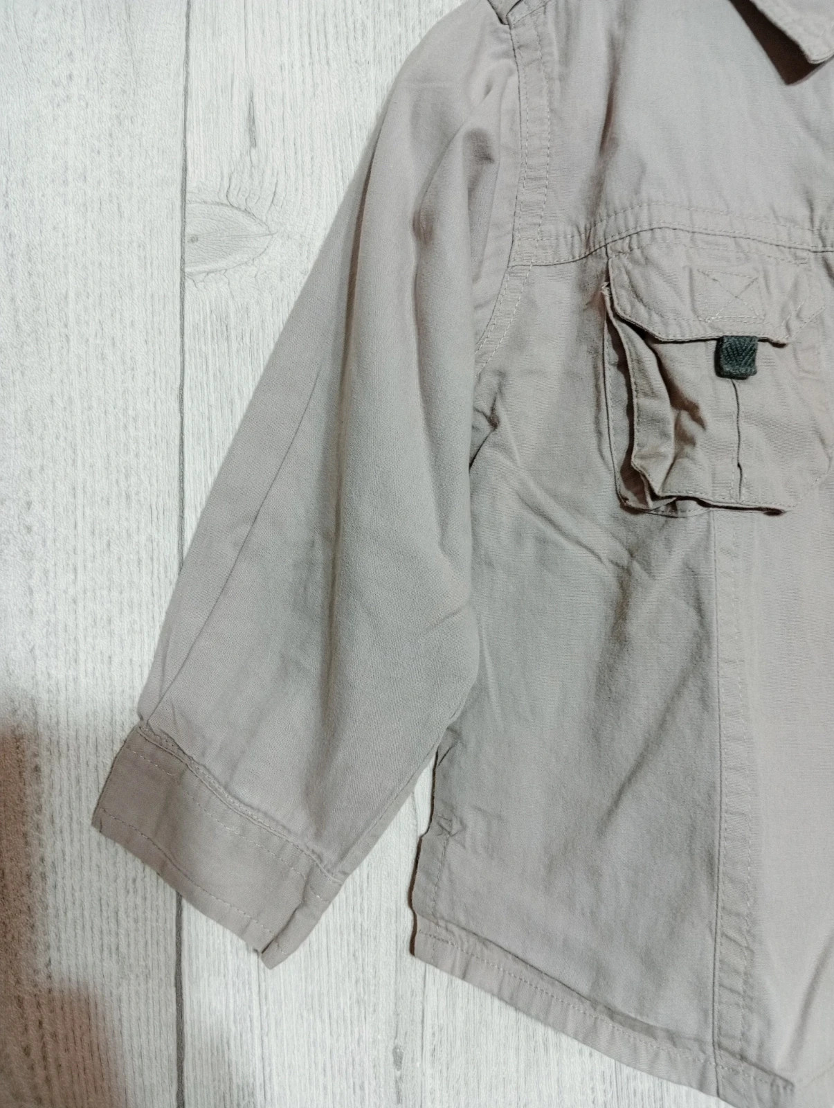 Chemise garcon- taille 2 ans - Couleur gris – taille 24-36 mois / 92 cm 4