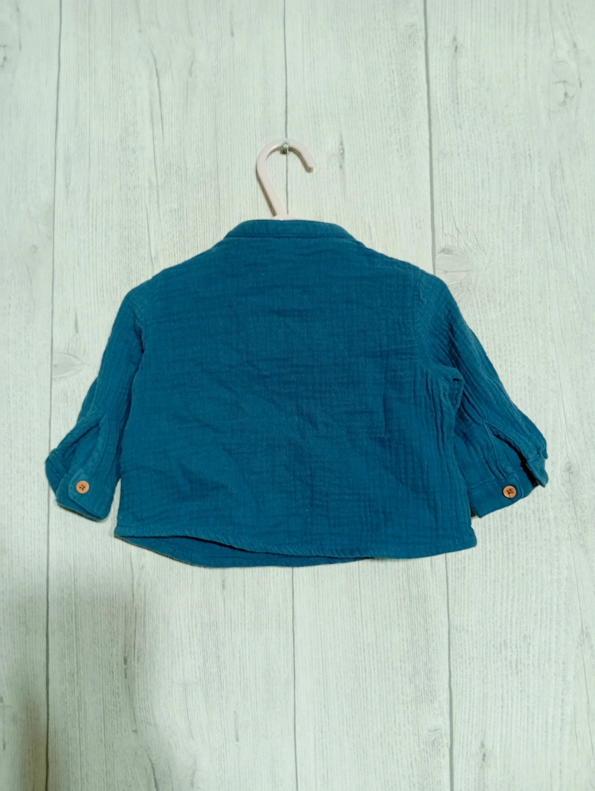 Chemise garcon - Taille 9 mois - Tex - couleur marine – TEX – taille 6-9 mois / 68 cm 5