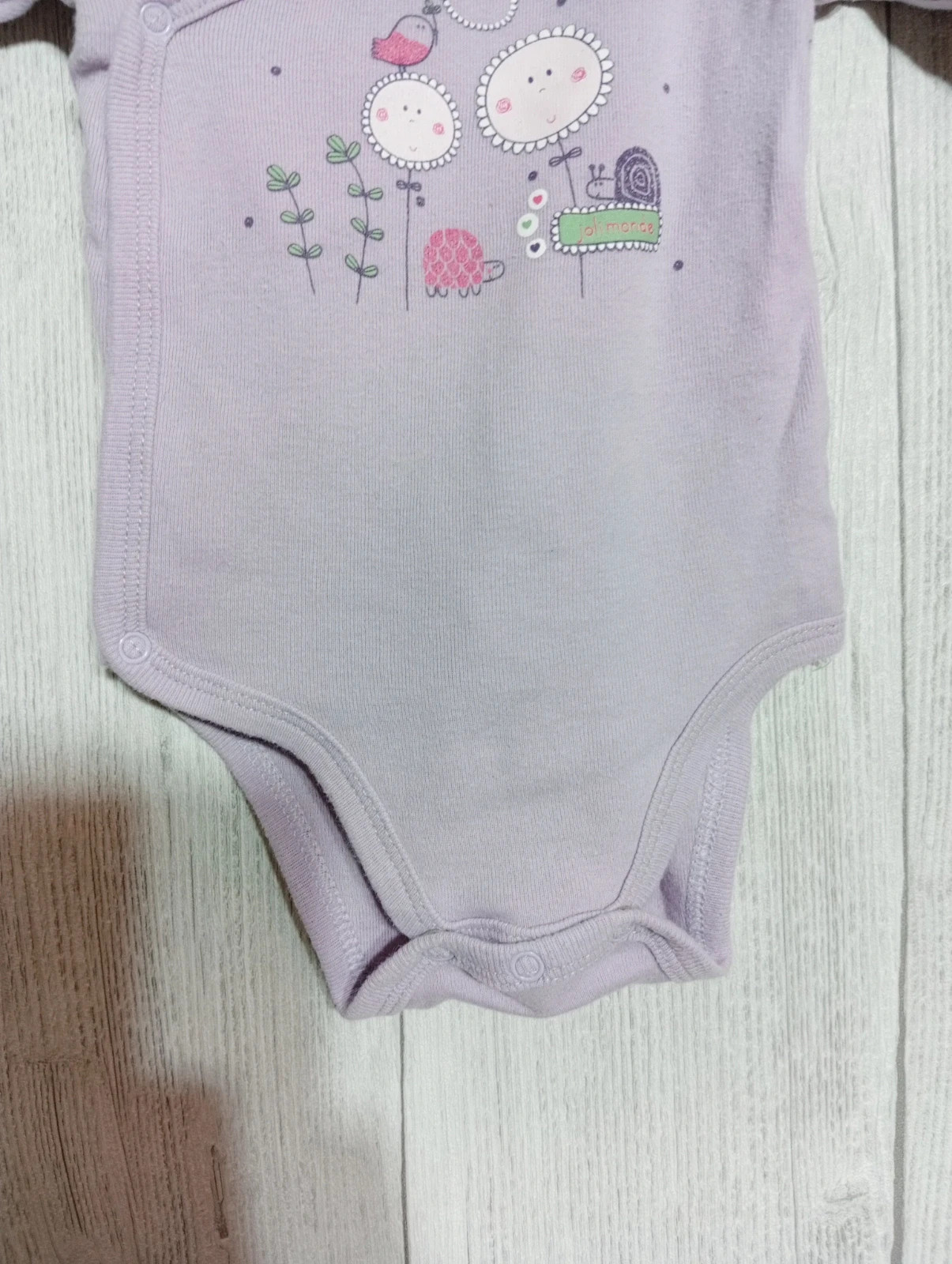 Bodies fille - Taille 6 mois ( 67 cm) - kitchoun - couleur lila – Kitchoun – taille 6-9 mois / 68 cm 3