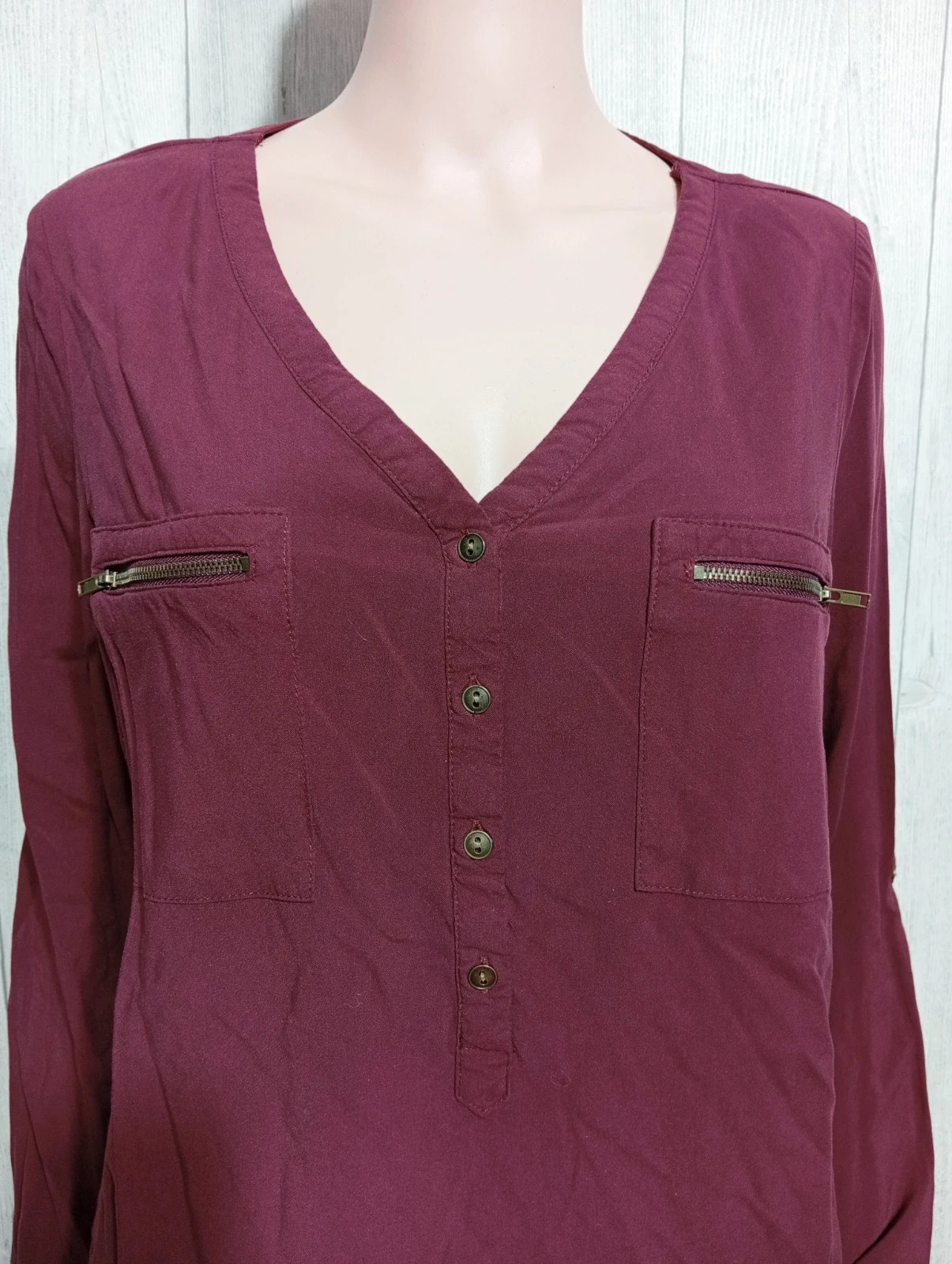 Blouse femme - BPC - taille XL/42 - couleur bordeau – B.P.C – taille XL / 42 / 14 2