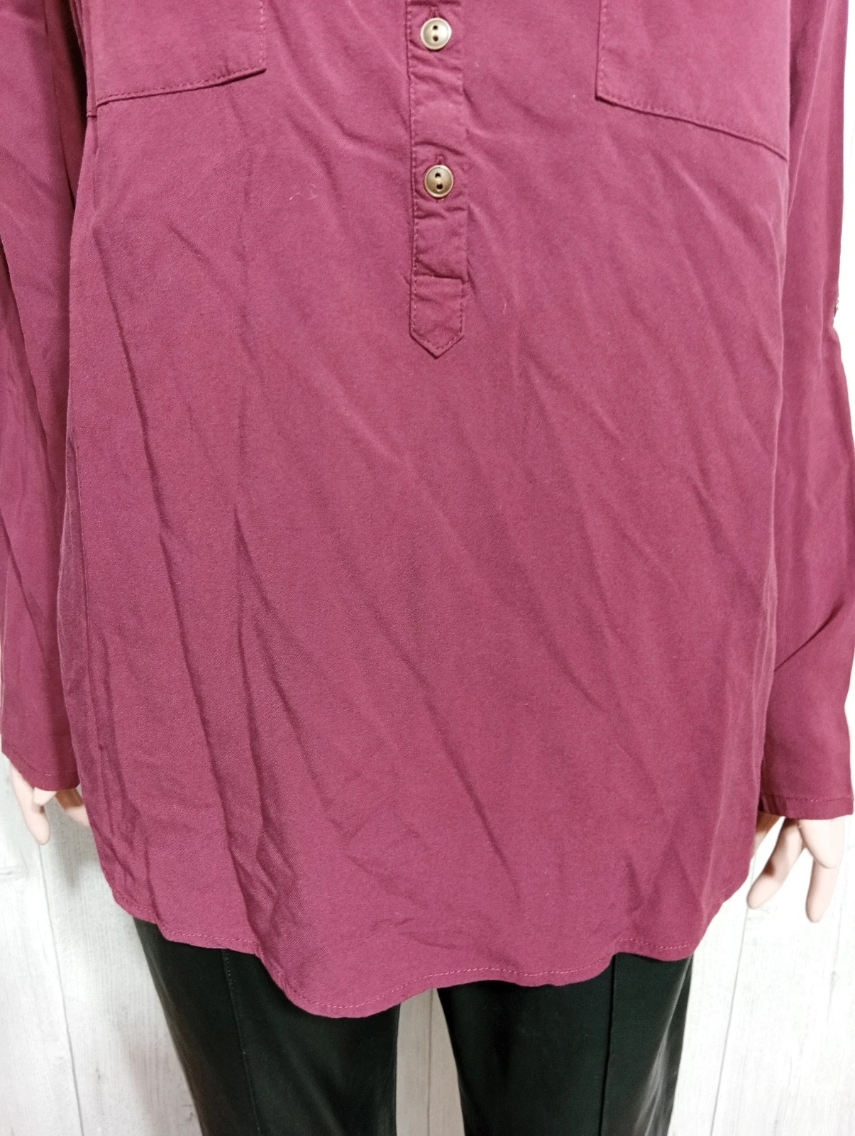 Blouse femme - BPC - taille XL/42 - couleur bordeau – B.P.C – taille XL / 42 / 14 3