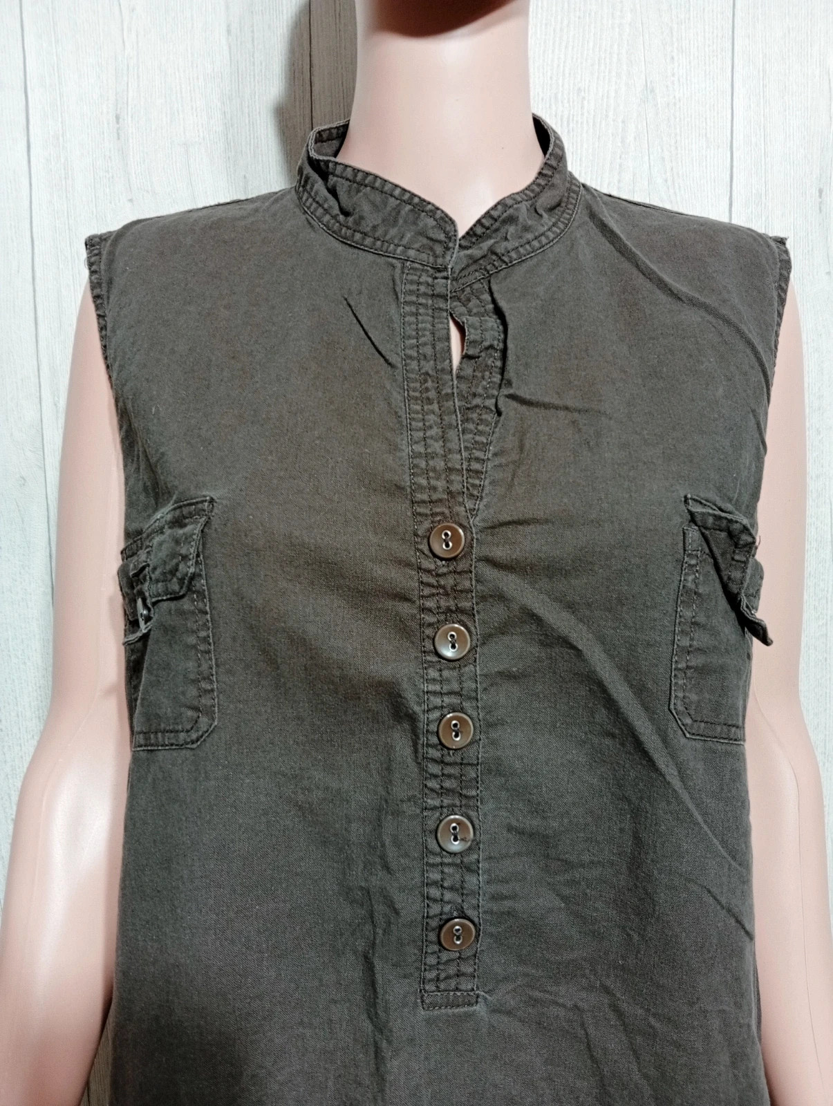 Tunique femme - Taille 48- tissaia - couleur marron – Tissaia – taille 4XL / 48 / 20 2