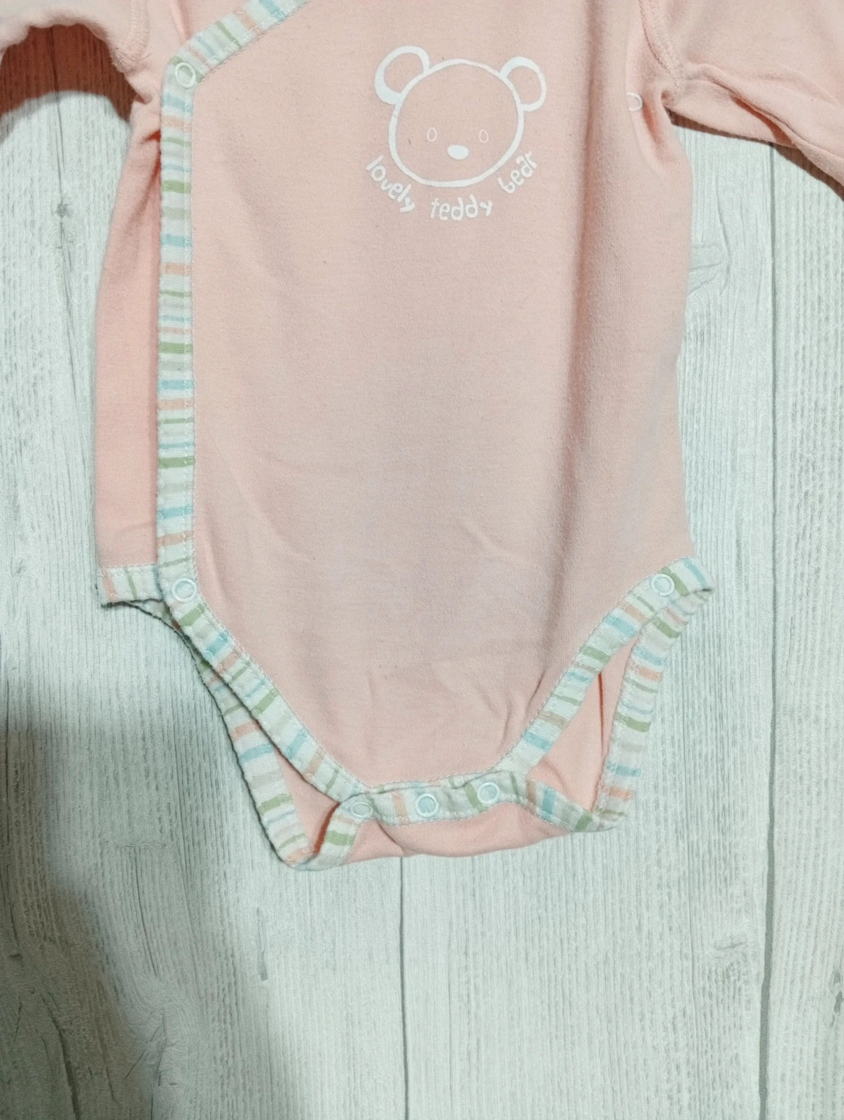 Bodies fille - Taille 6 mois - Couleur rose abricot – taille 3-6 mois / 62 cm 3