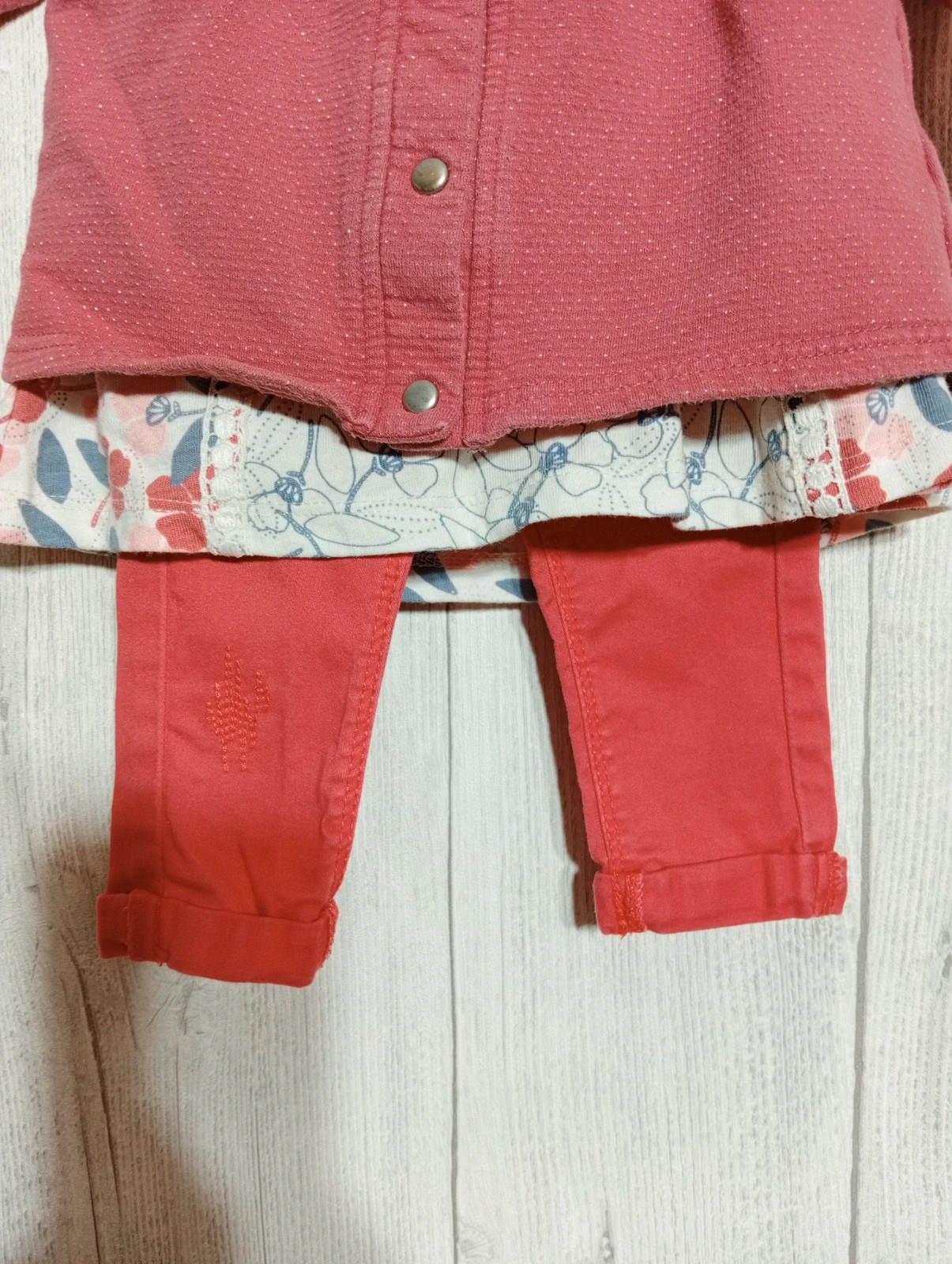 Ensemble 3 pièces fille - Taille 6 mois ( 68 cm) - couleur multicolore – Tape à l'œil – taille 6-9 mois / 68 cm 5