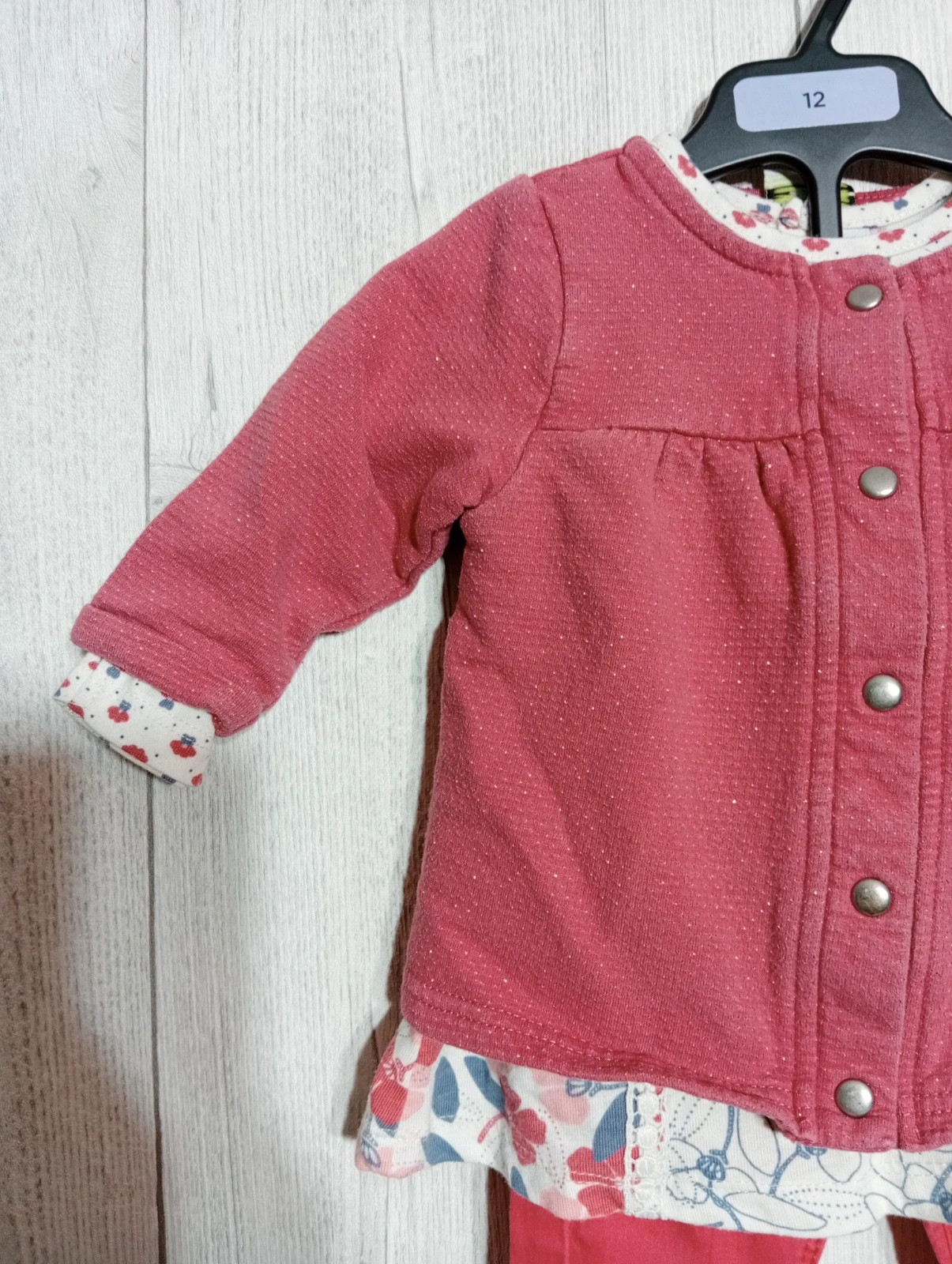 Ensemble 3 pièces fille - Taille 6 mois ( 68 cm) - couleur multicolore – Tape à l'œil – taille 6-9 mois / 68 cm 3