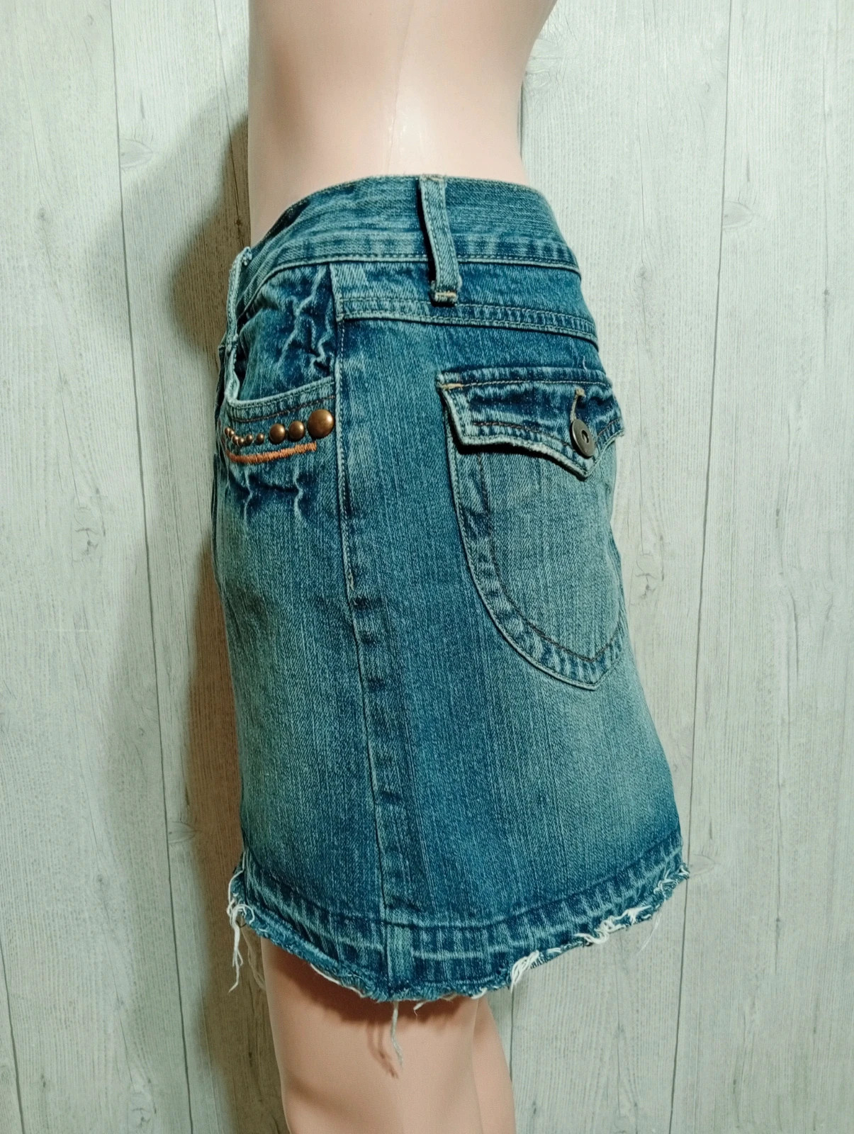 Jupe fille - taille 36/ 14 ans (162 cm) - sismix- couleur marine – SisMix – taille 14 ans / 164 cm 5