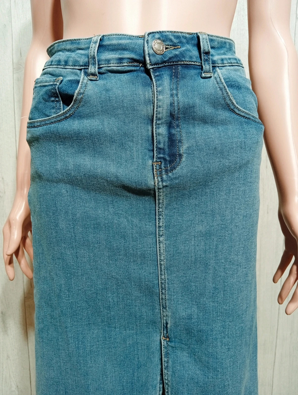 Jupe longue femme - Taille S/36-estee brown - couleur bleu – Estee Brown – taille S / 36 / 8 2