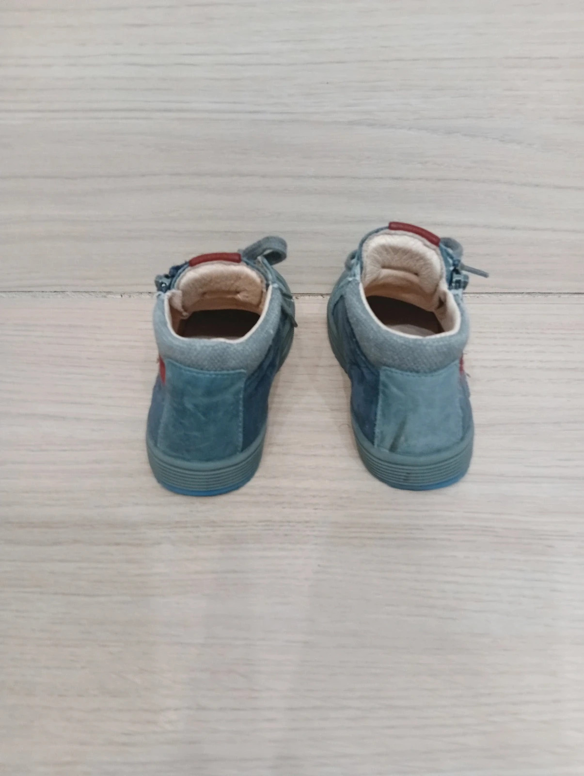 Chaussures à lacet garcon - Taille 27 - bopy - couleur marine/grise – bopy – taille 27 5