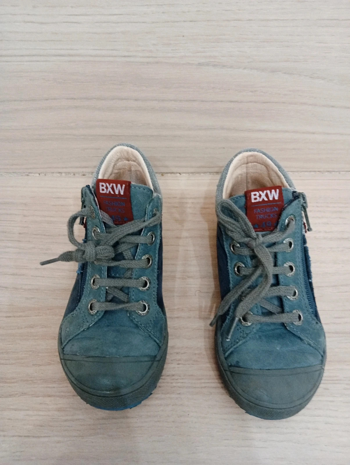 Chaussures à lacet garcon - Taille 27 - bopy - couleur marine/grise – bopy – taille 27 3